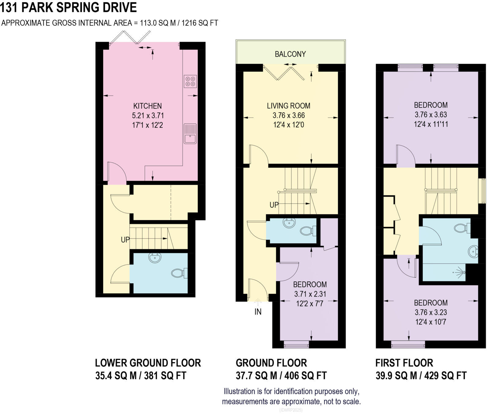Park Spring Drive, Sheffield, S2 floorplan