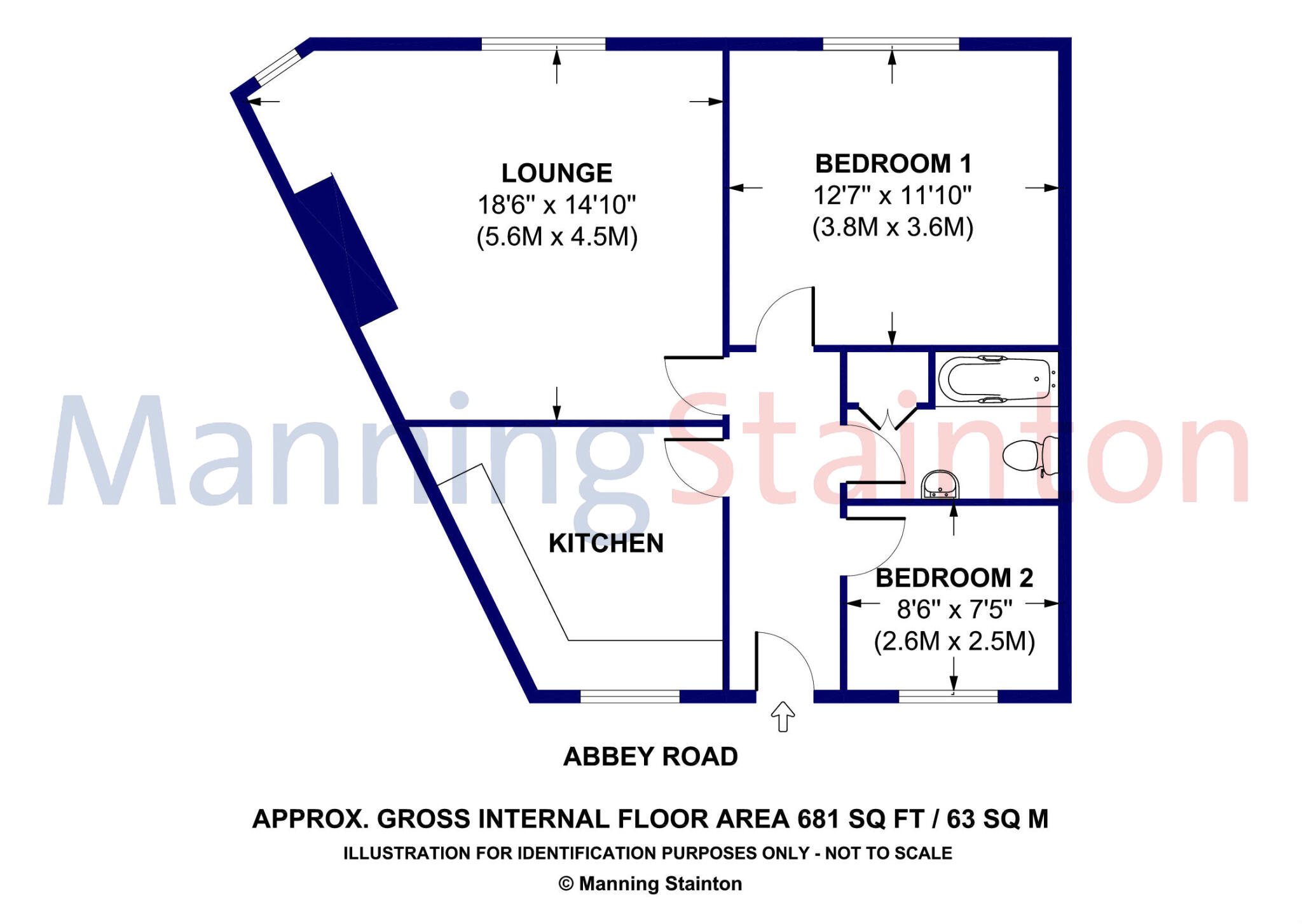Abbey Road, Kirkstall, Leeds floorplan
