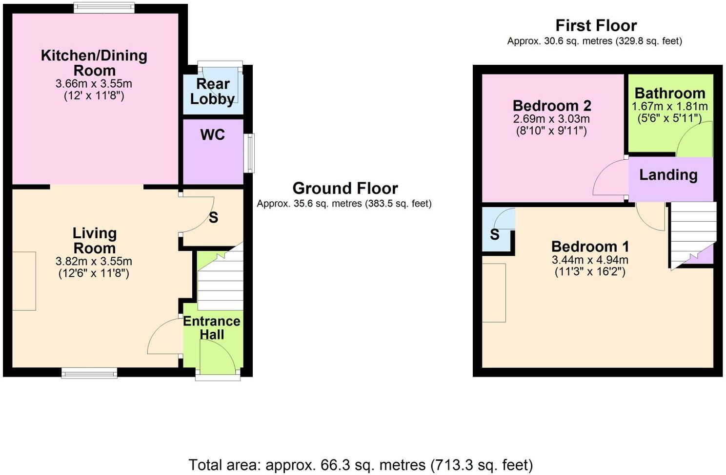 Union Street, Kettering, NN16 floorplan