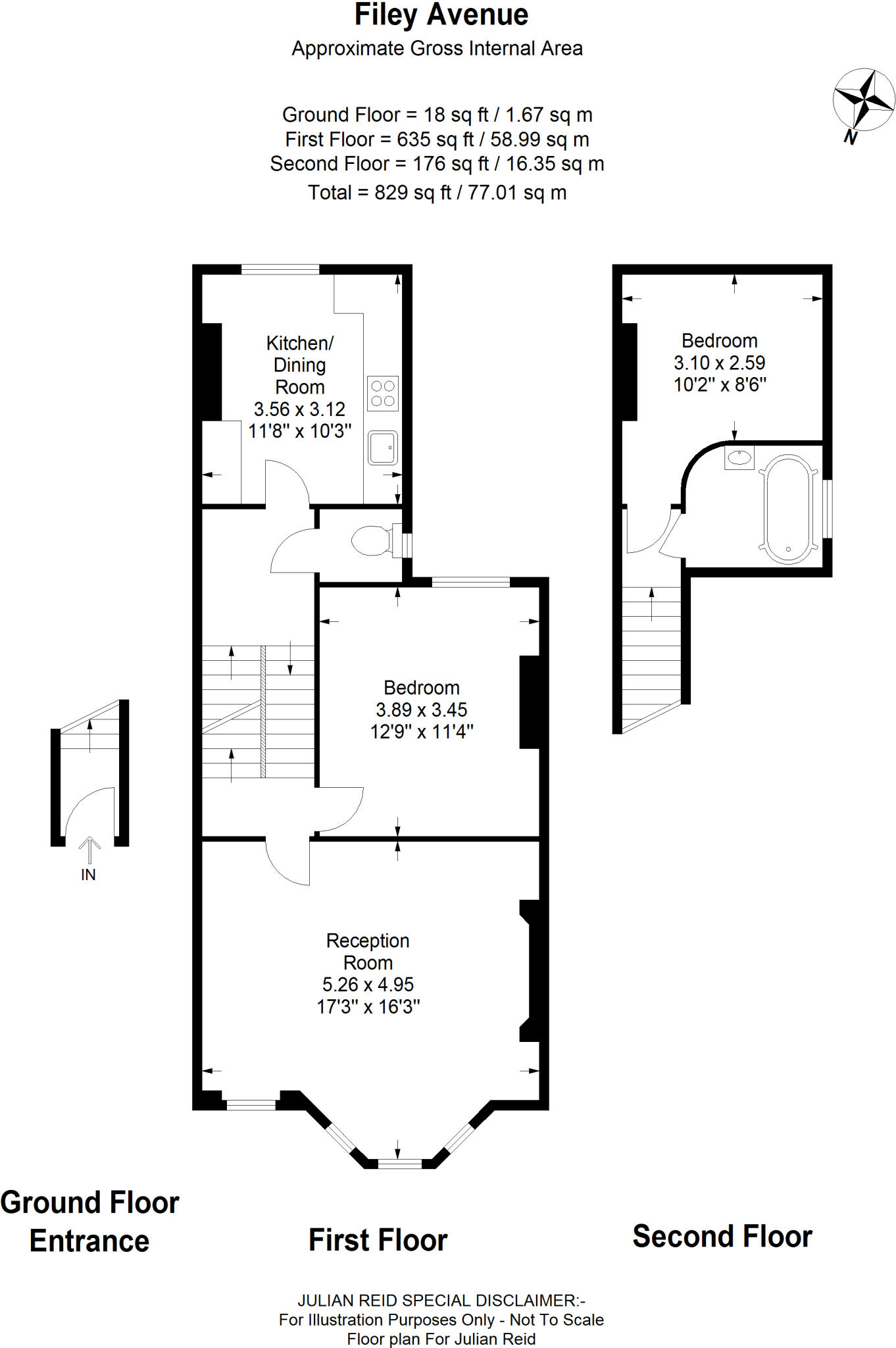Filey Avenue, London floorplan