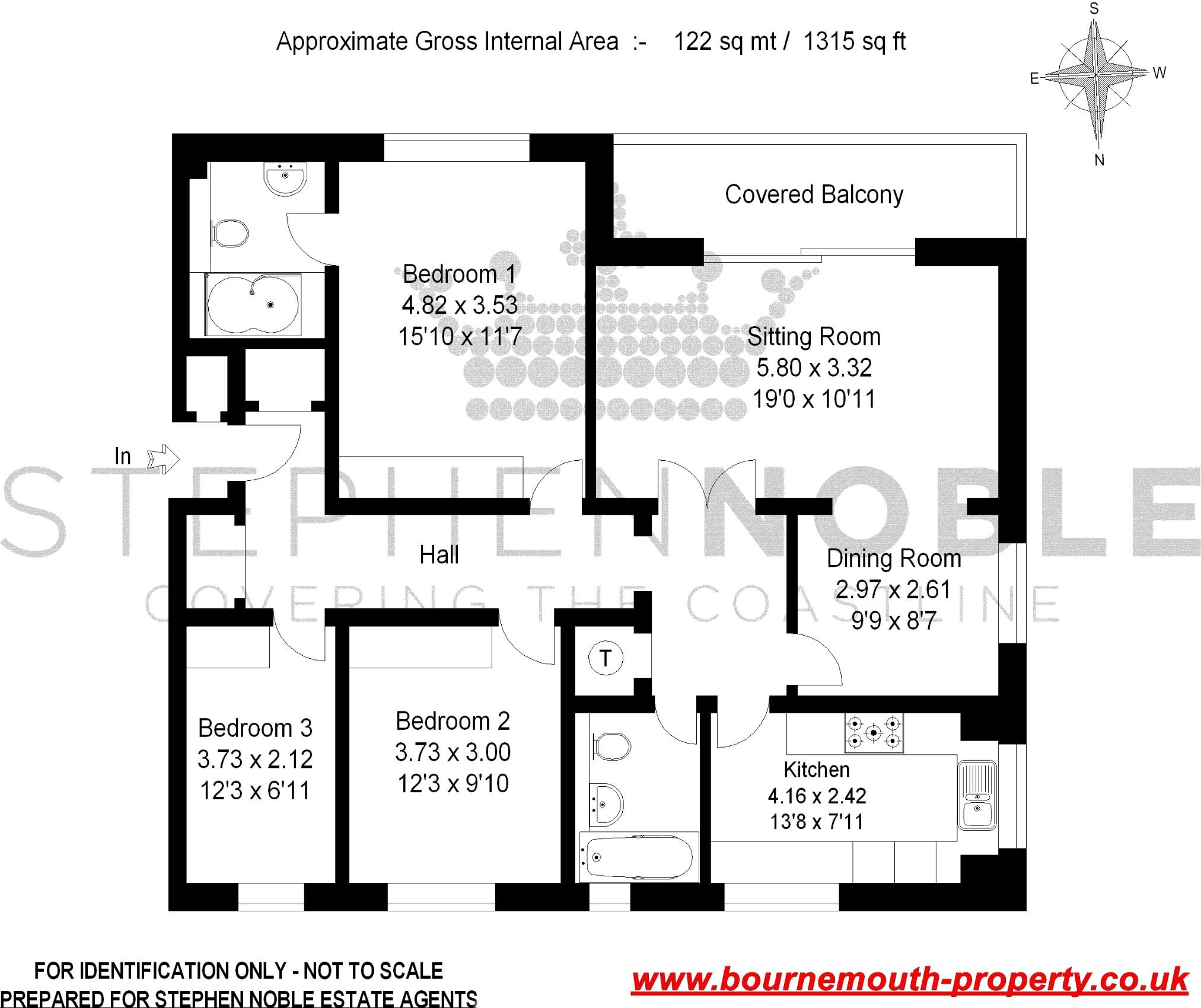 Manor Road, Bournemouth, Dorset, BH1 floorplan