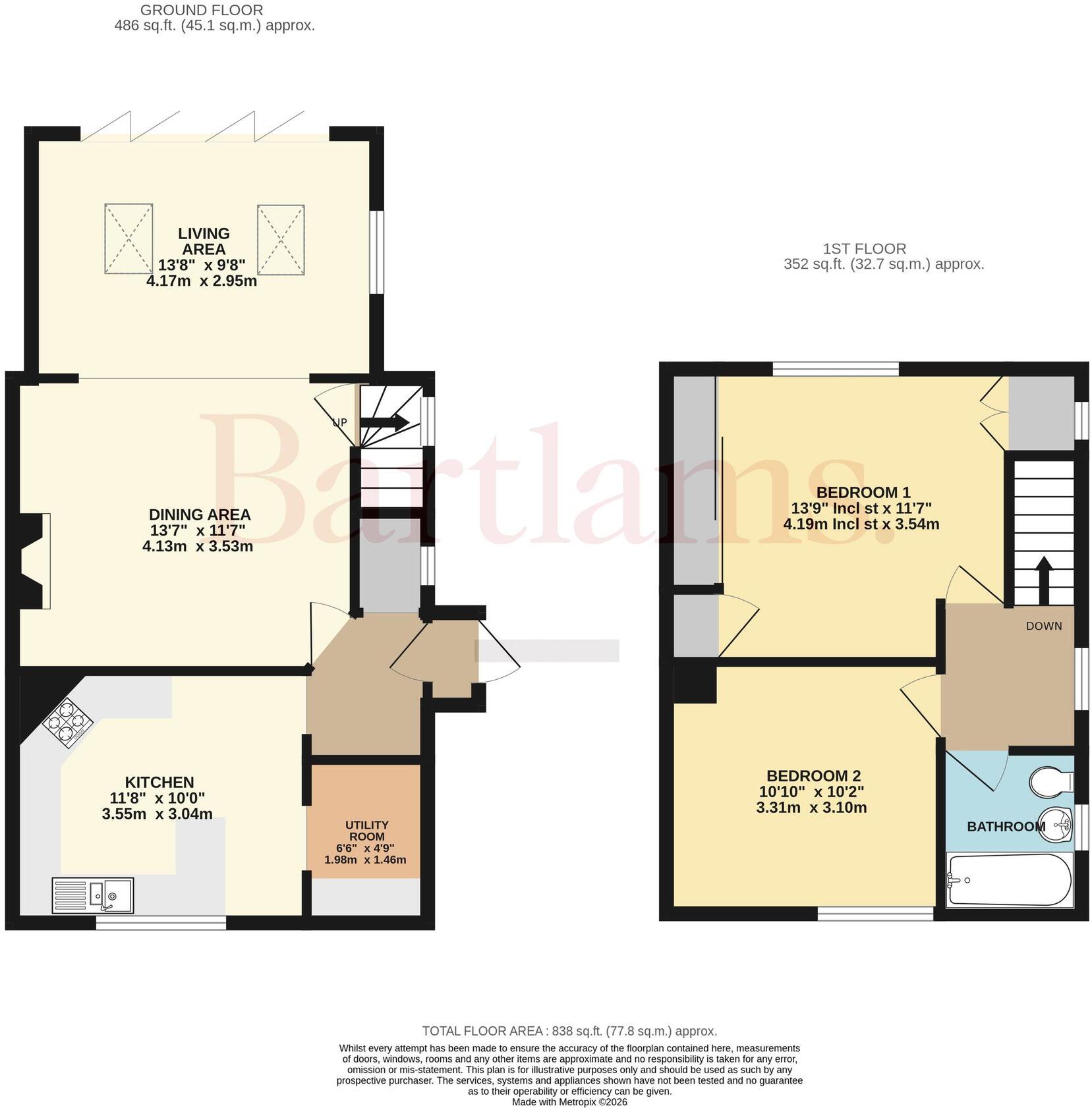 Bull Lane, Wombourne, WV5 floorplan