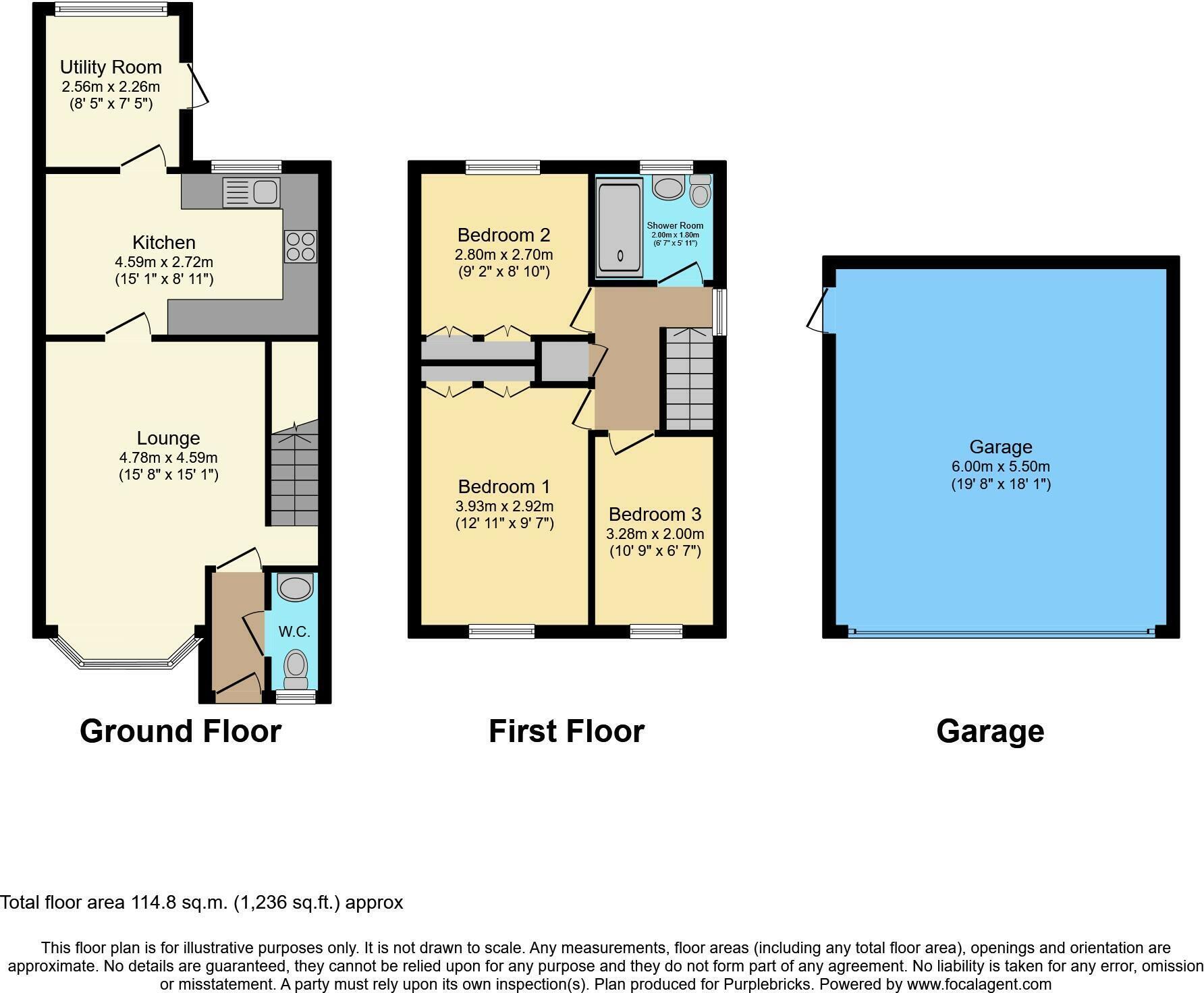 Queensmead Close, Groby, Leicester, Leicestershire floorplan