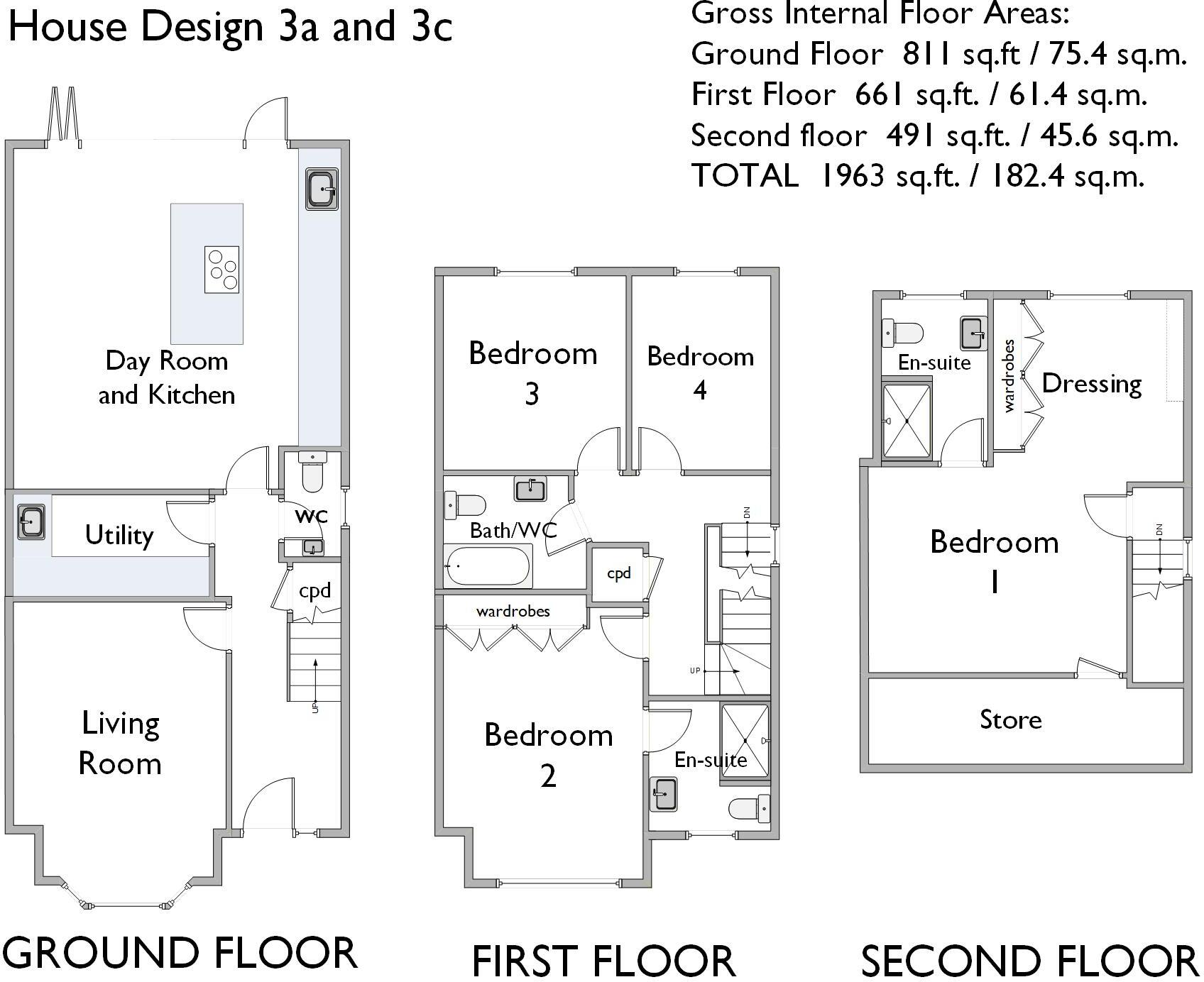 Woodberry Down, Epping floorplan