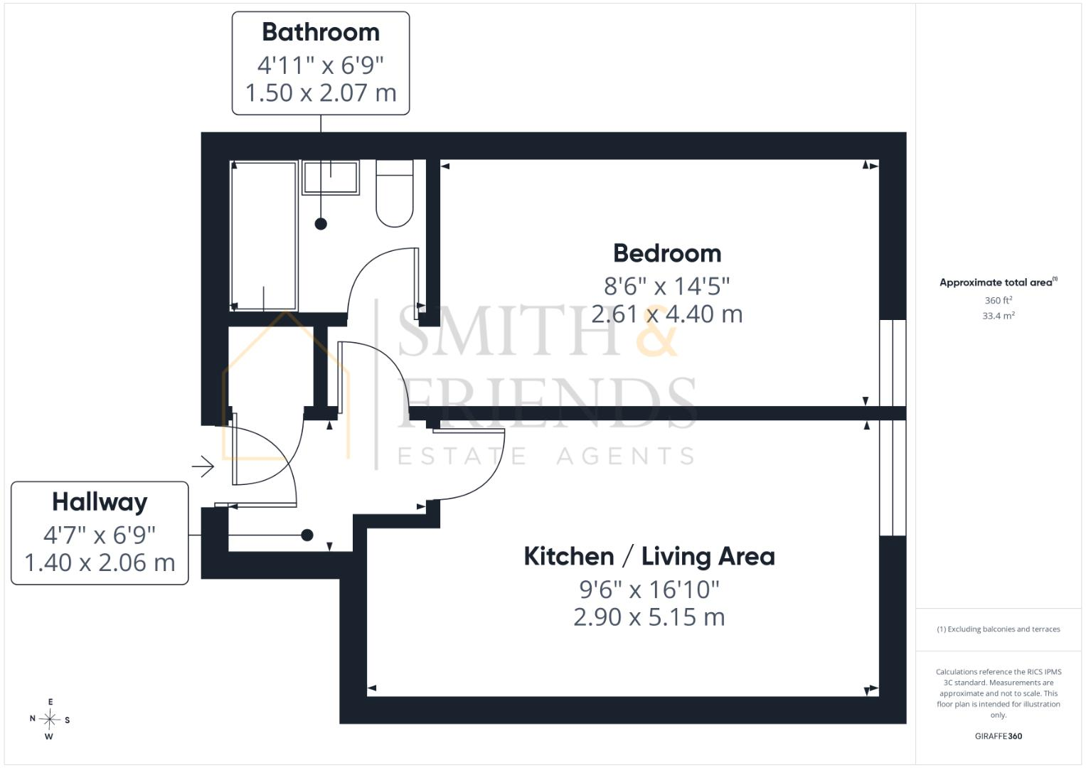 Marina House, Harbour Walk, Hartlepool floorplan
