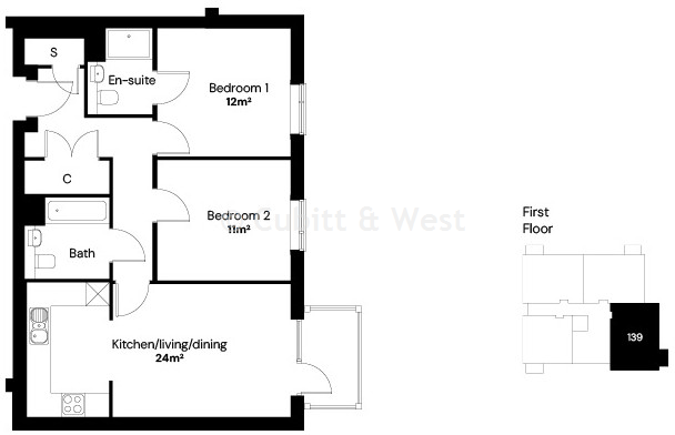 Evergreen Way, Camp Hill, Isle of Wight floorplan