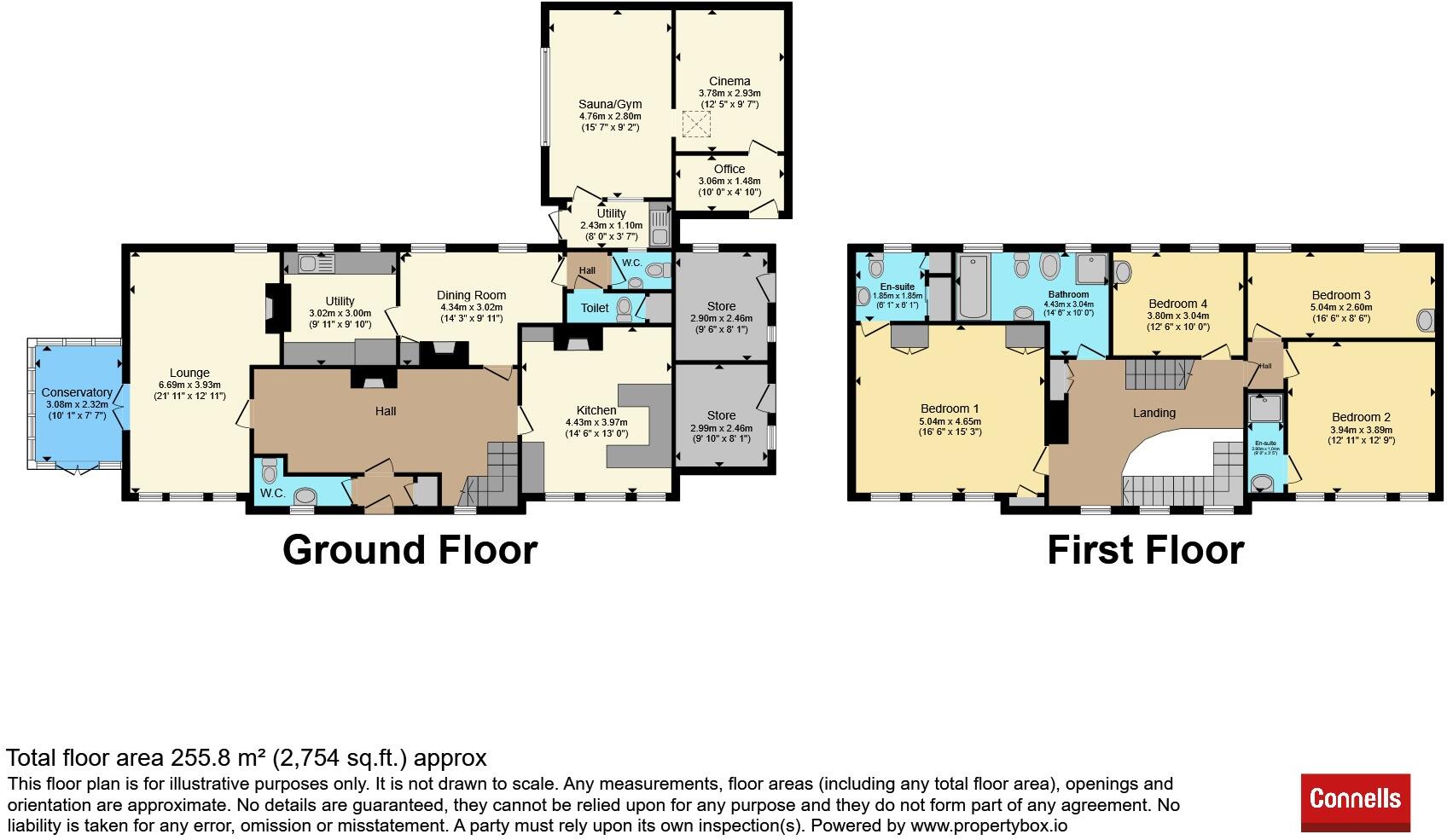 Wimborne Road, Bournemouth floorplan
