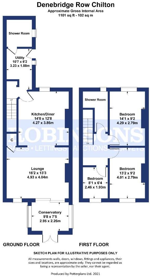 Denebridge Row, Chilton, Ferryhill floorplan
