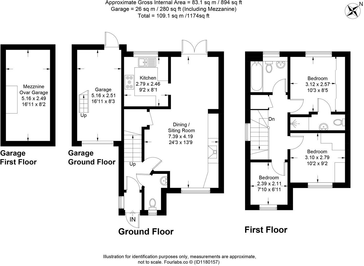 Fisher Close, Barton-Le-Clay floorplan