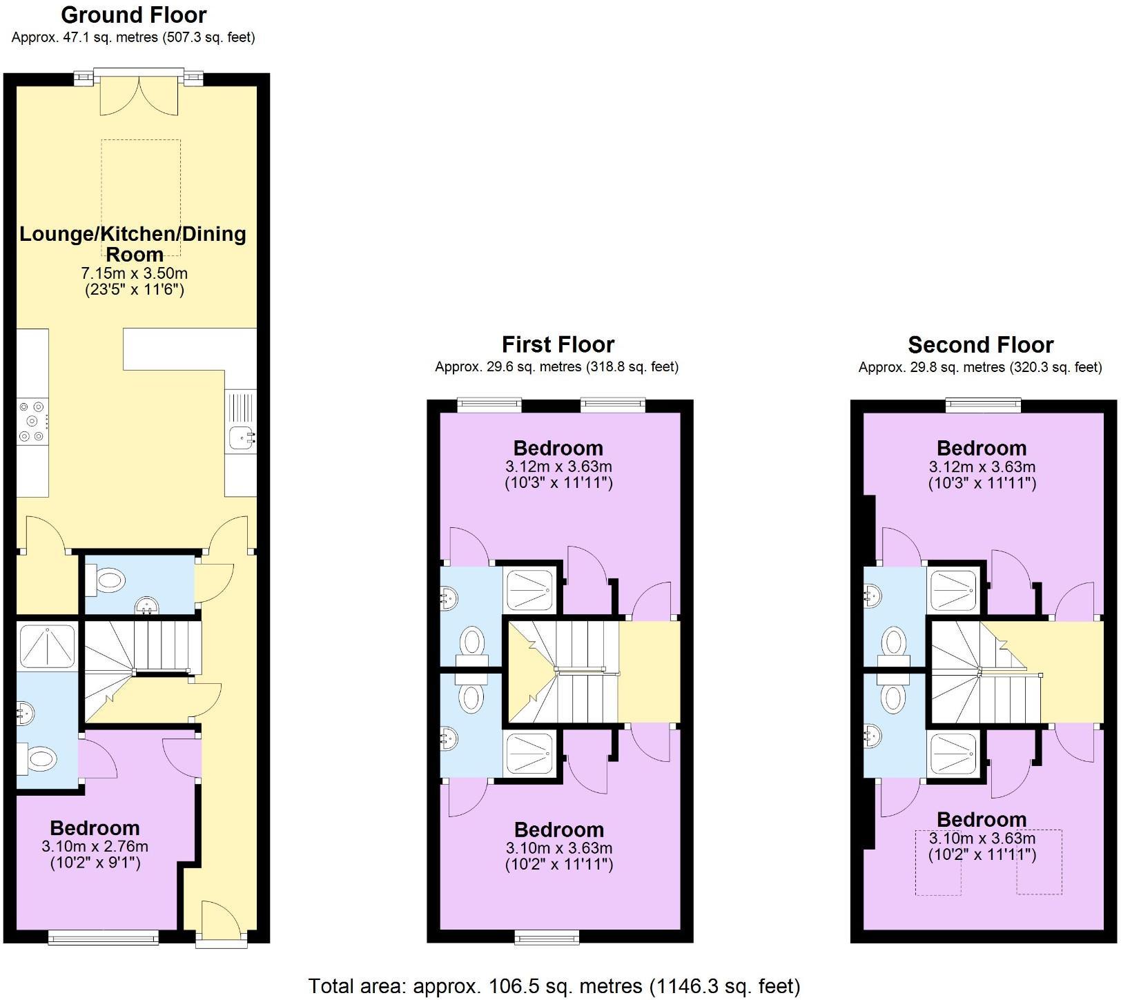24, Terry Road floorplan