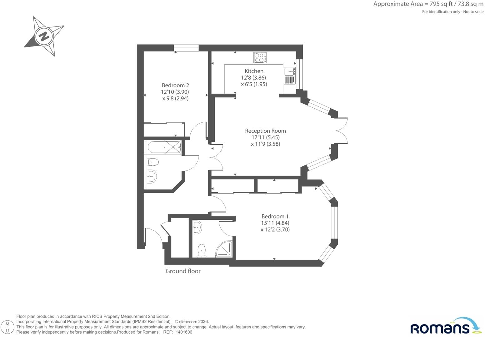 Templeside Gardens, High Wycombe floorplan