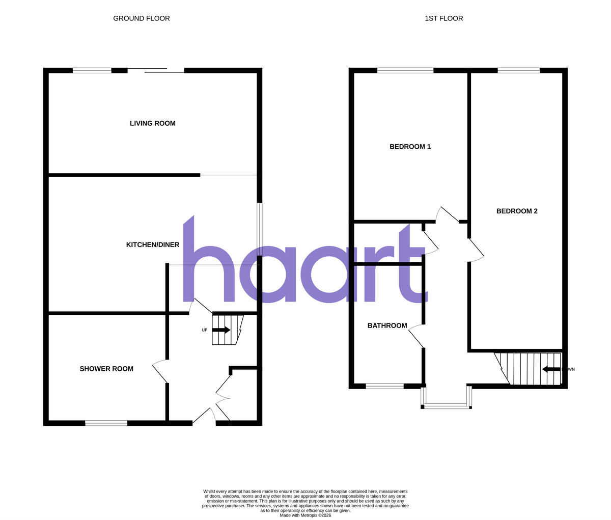 Carroll Road, Plymouth floorplan