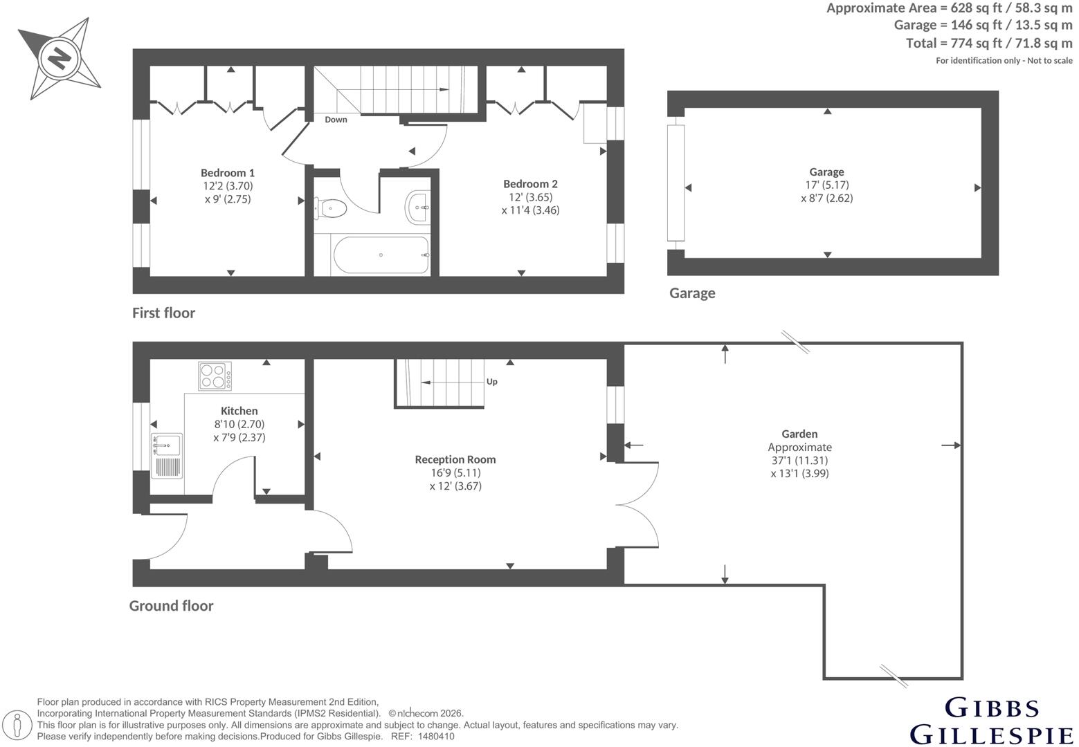 St. Peters Mews, St. Peters Close, Mill End floorplan