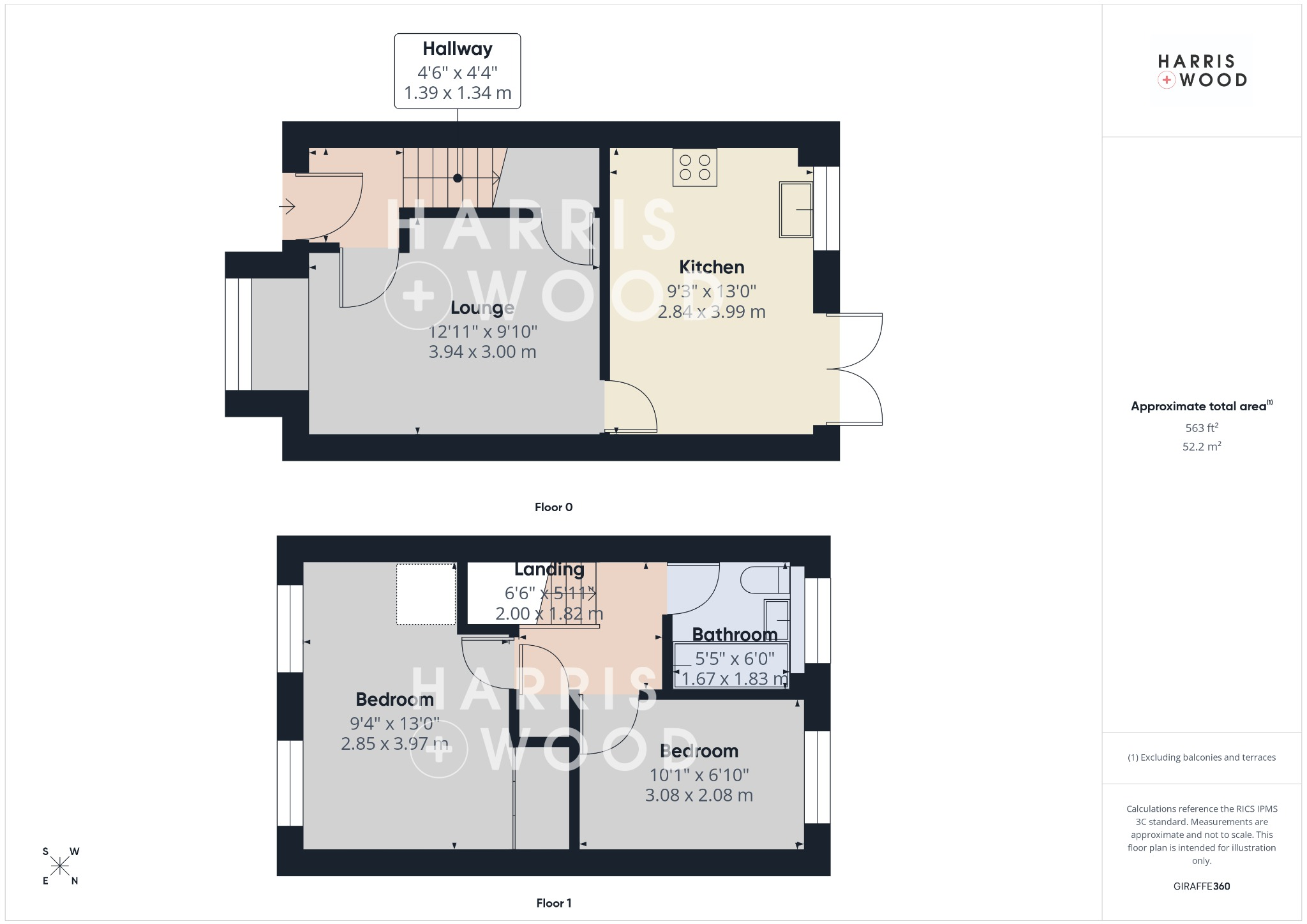 Bilsdale Close, Highwoods, Colchester, Essex, CO4 floorplan