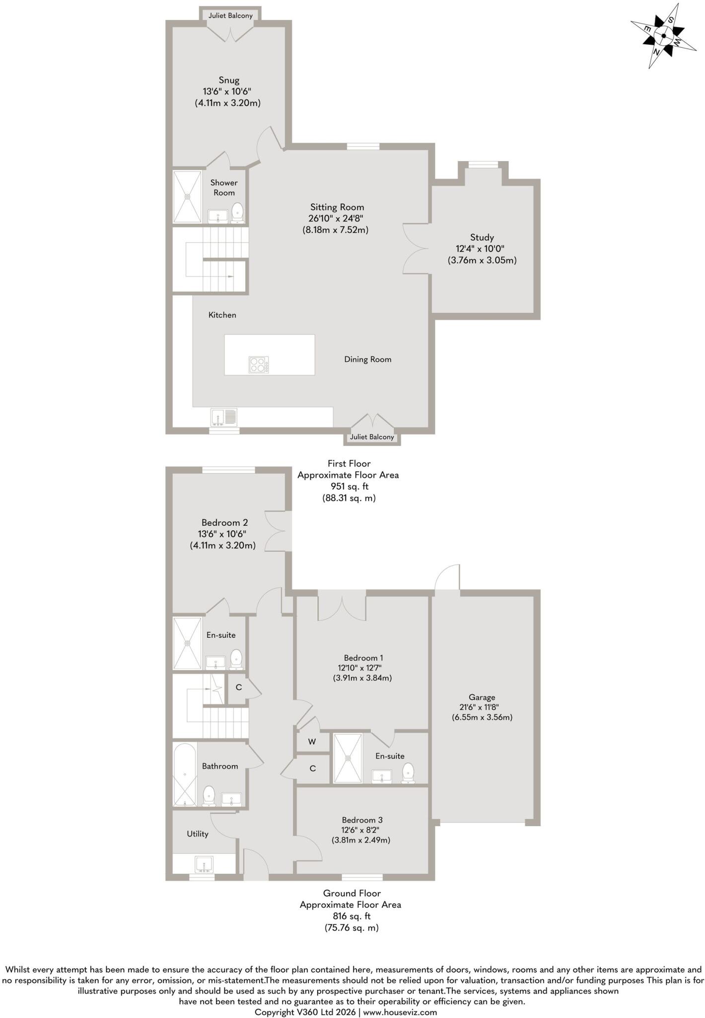 Charming Home in Docking floorplan