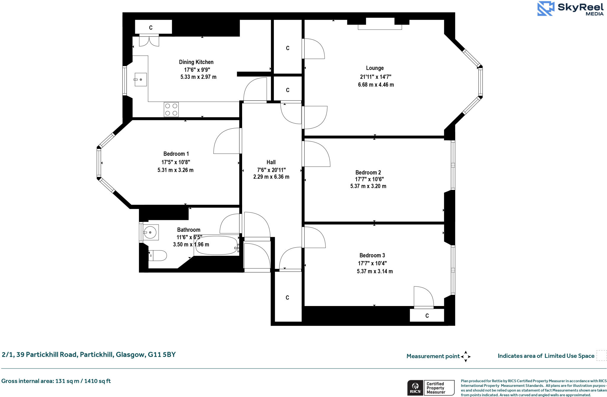 Partickhill Road, Partickhill, Glasgow floorplan