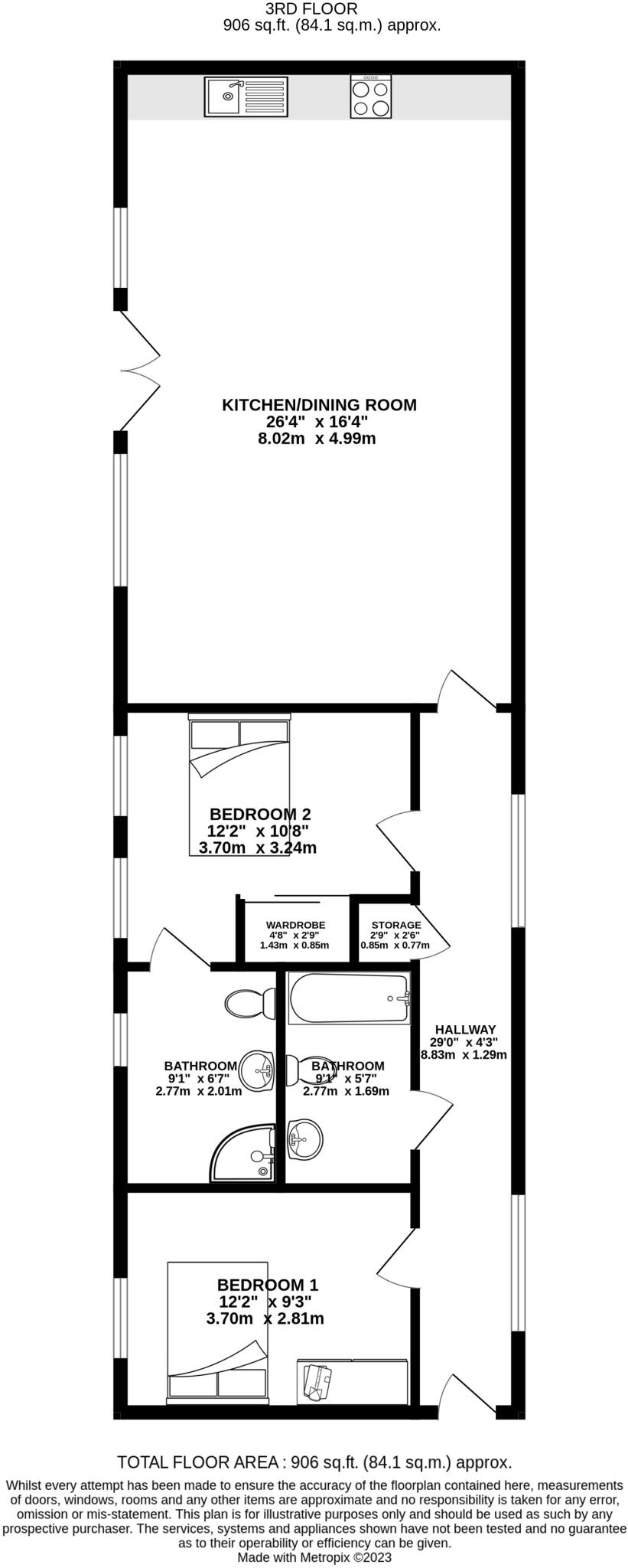 Artisan Mews, Warfield Road, Kensal Rise, NW10 floorplan