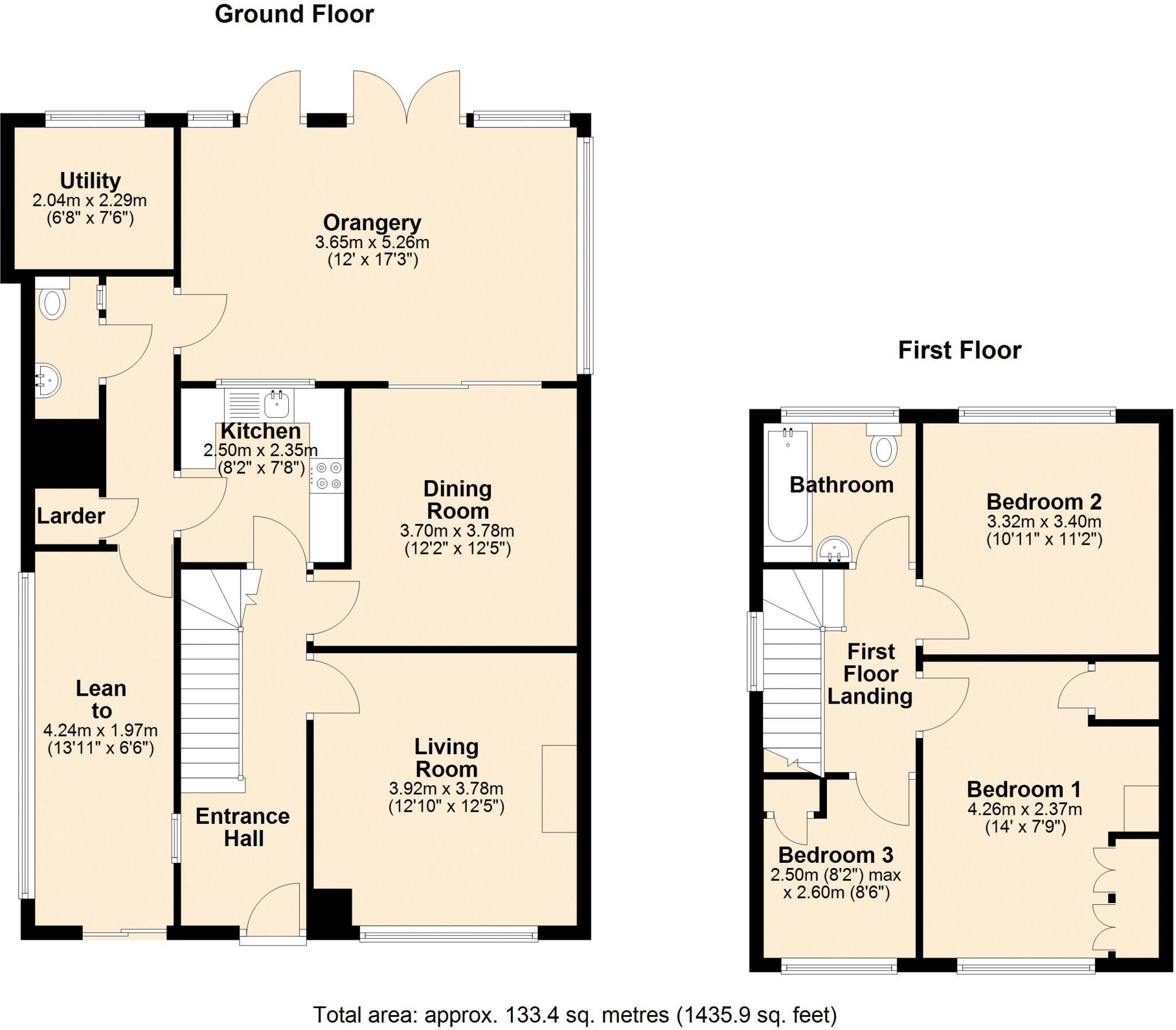 Clapton Approach, Complete Upper Chain floorplan