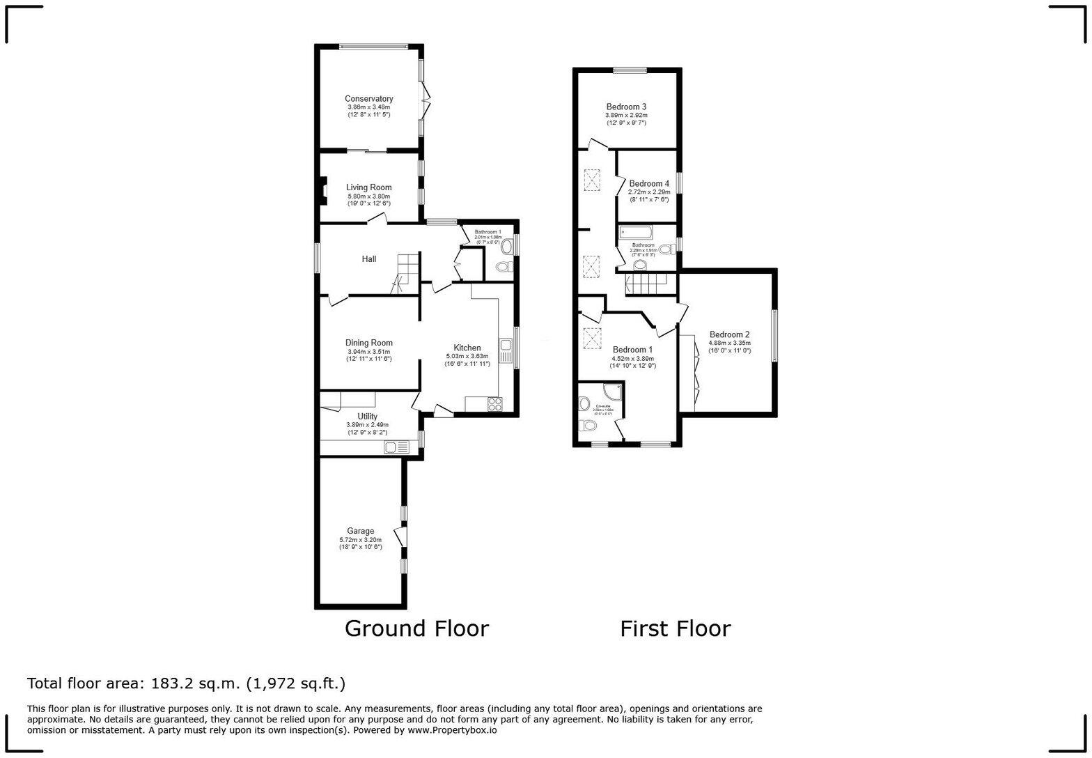 Green Lane, Walesby, Nottinghamshire, NG22 9PA floorplan