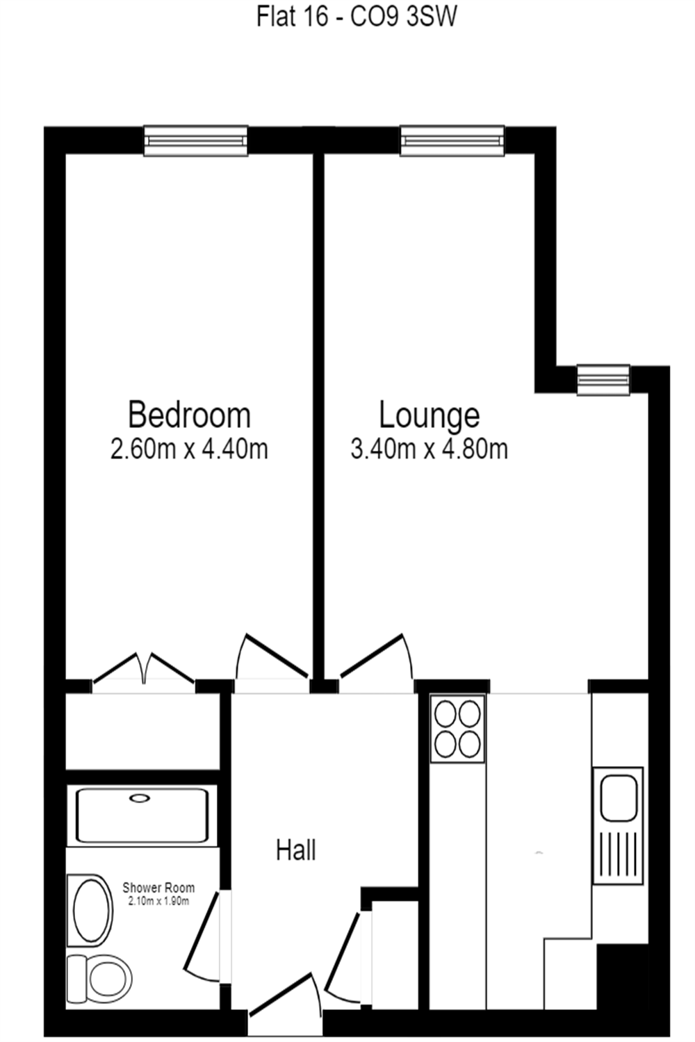 Hedingham Place, Spring Way, Off Swan Street, Sible Hedingham, Halstead, CO9 floorplan