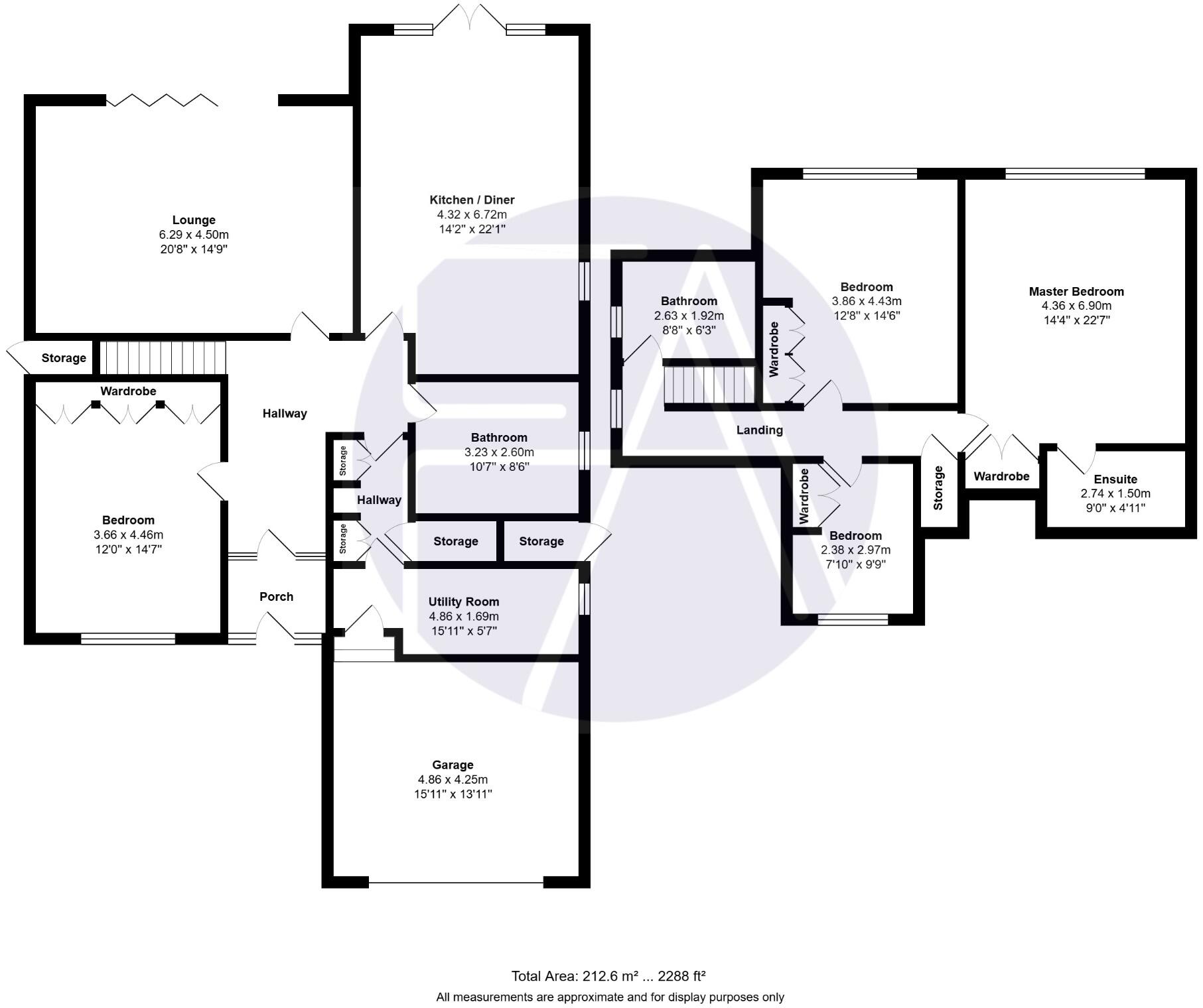 Clovelly Drive, Southport, Merseyside, PR8 3AJ floorplan