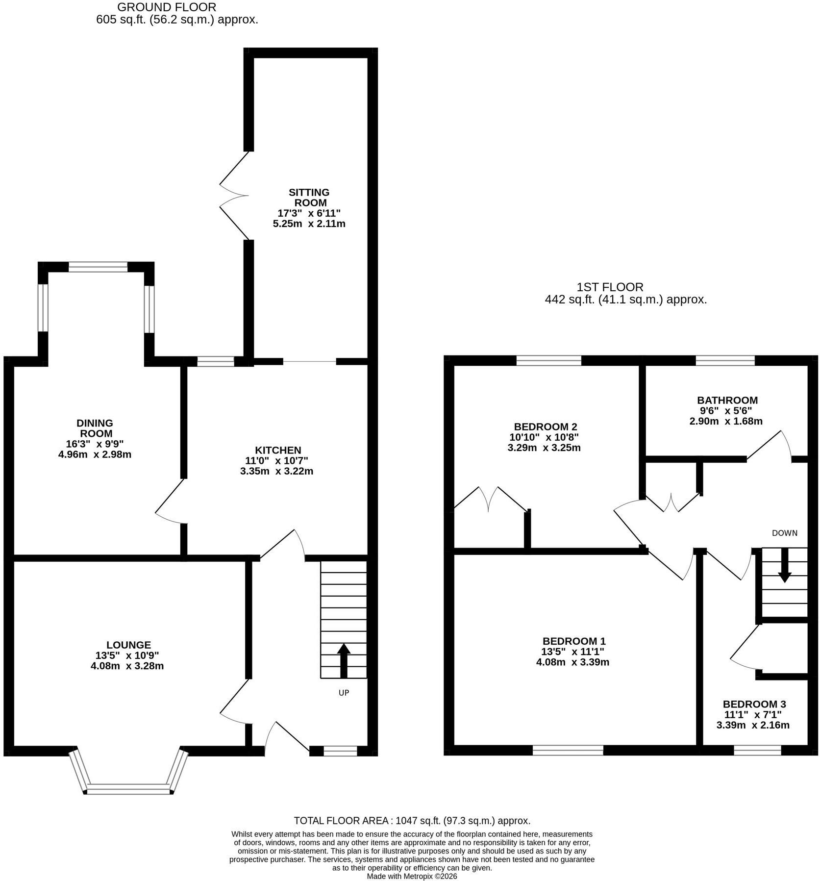 Normandy Road, Cleethorpes, DN35 floorplan