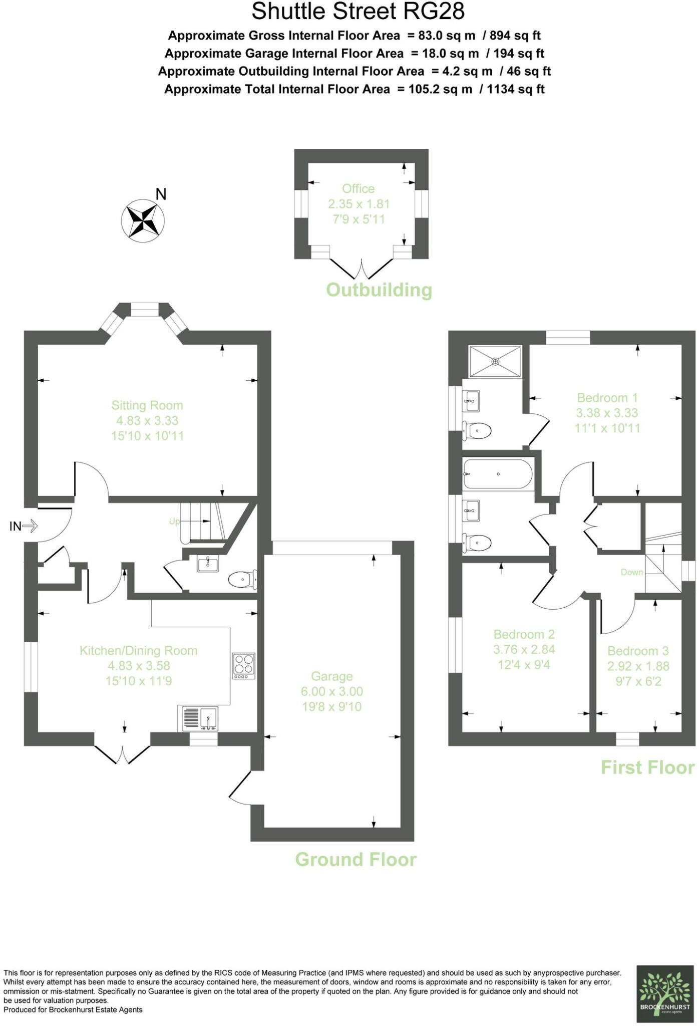 Shuttle Street, Whitchurch, RG28 7FS floorplan