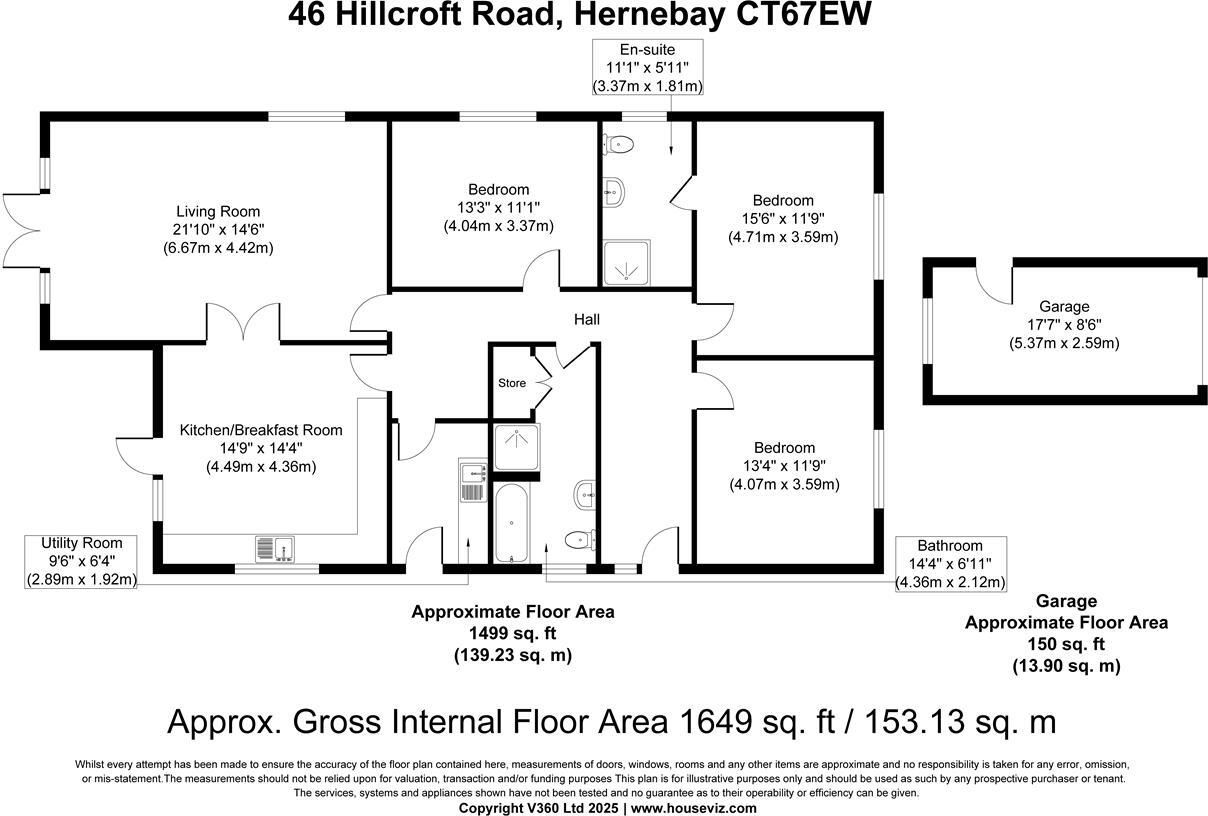 Hillcroft Road, Herne Bay floorplan