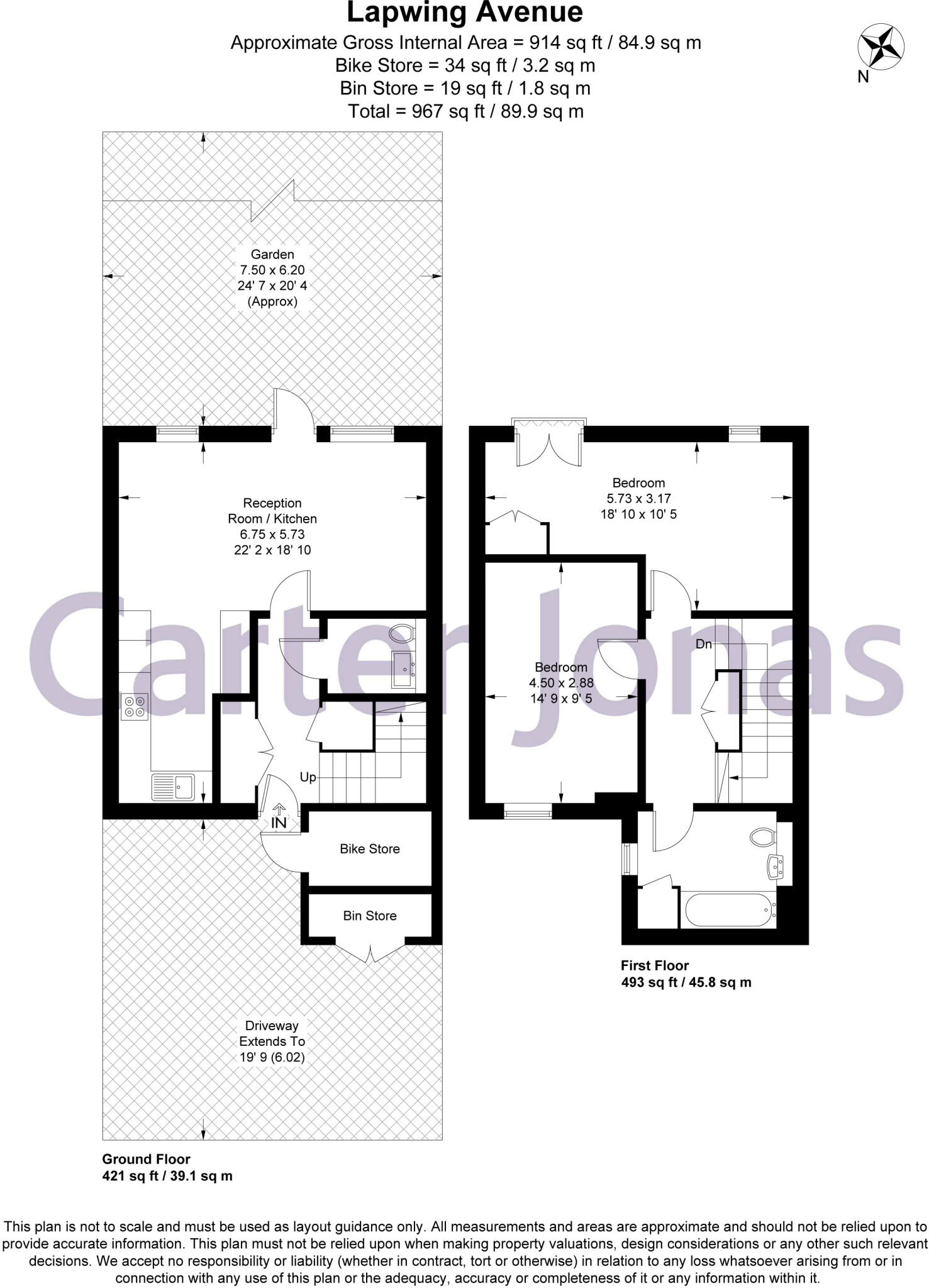 Lapwing Avenue, Trumpington, Cambridge, CB2 floorplan