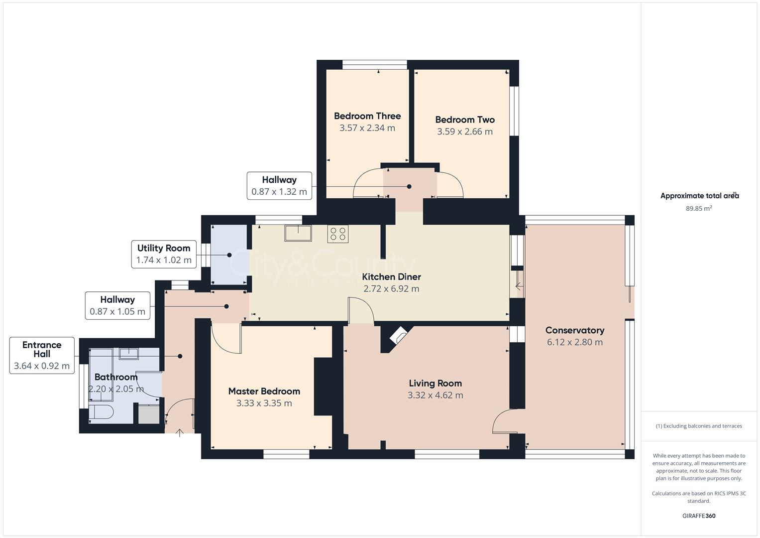 West Drove South, Gedney Hill, Spalding floorplan