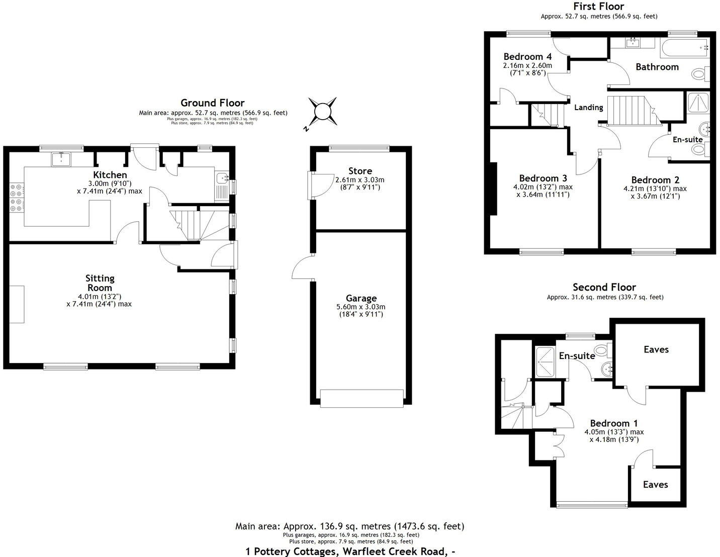 Warfleet, Dartmouth floorplan