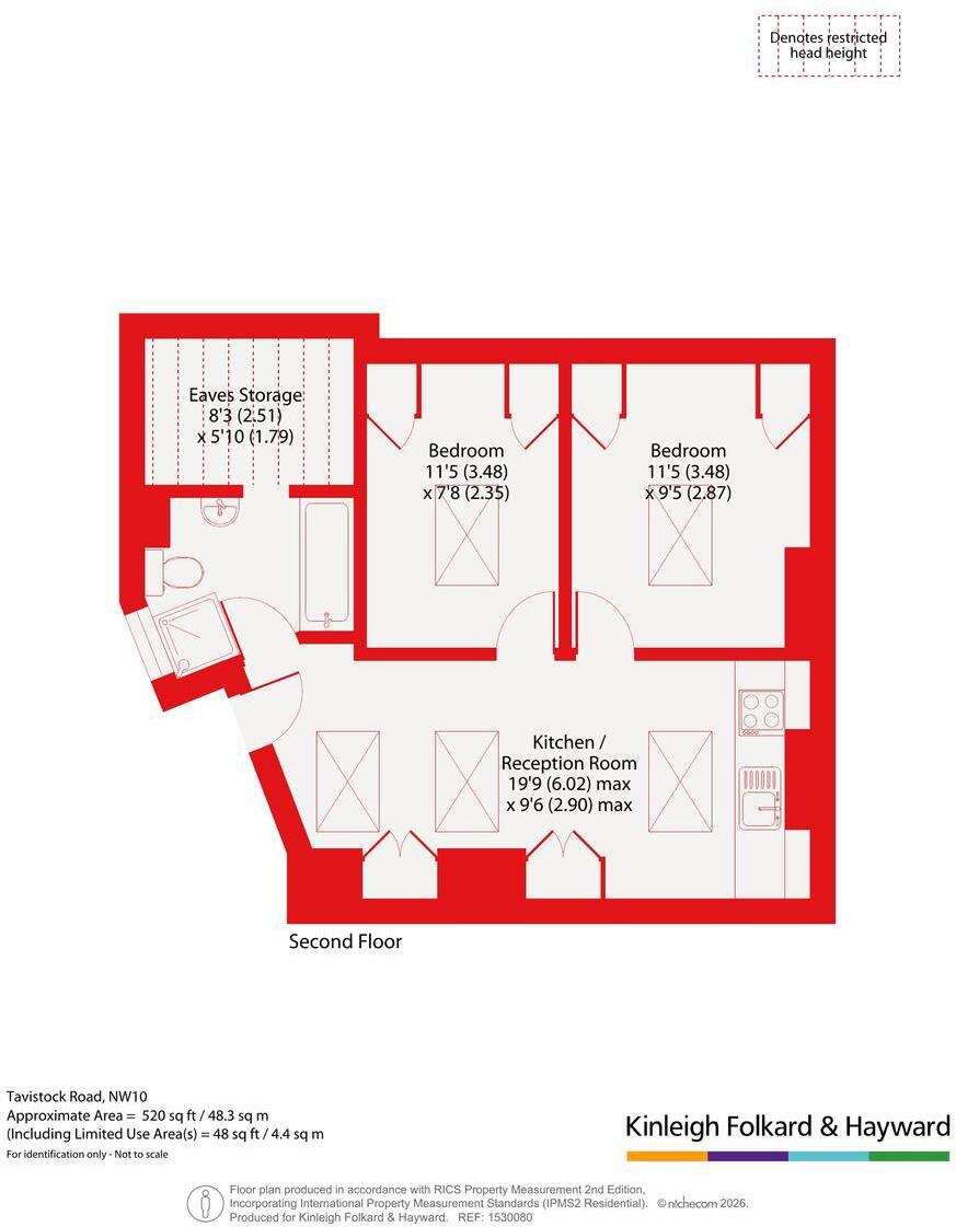 Tavistock Road, Harlesden, London, NW10 floorplan
