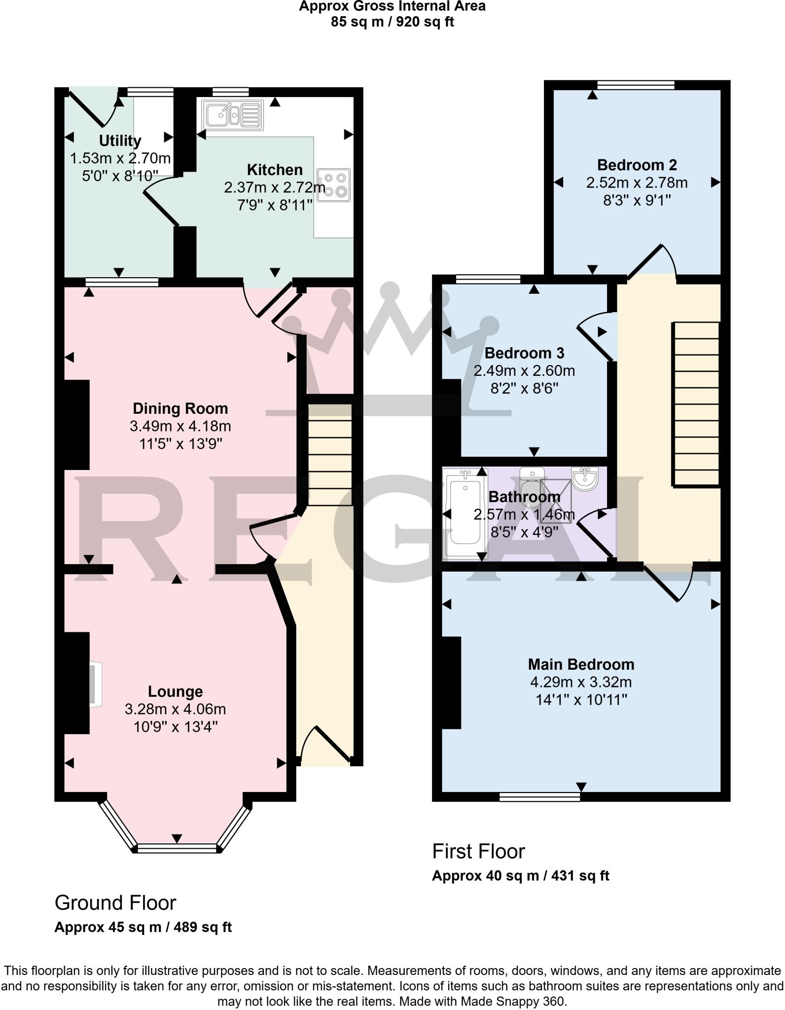 Clarendon Road, Southampton, SO16 floorplan