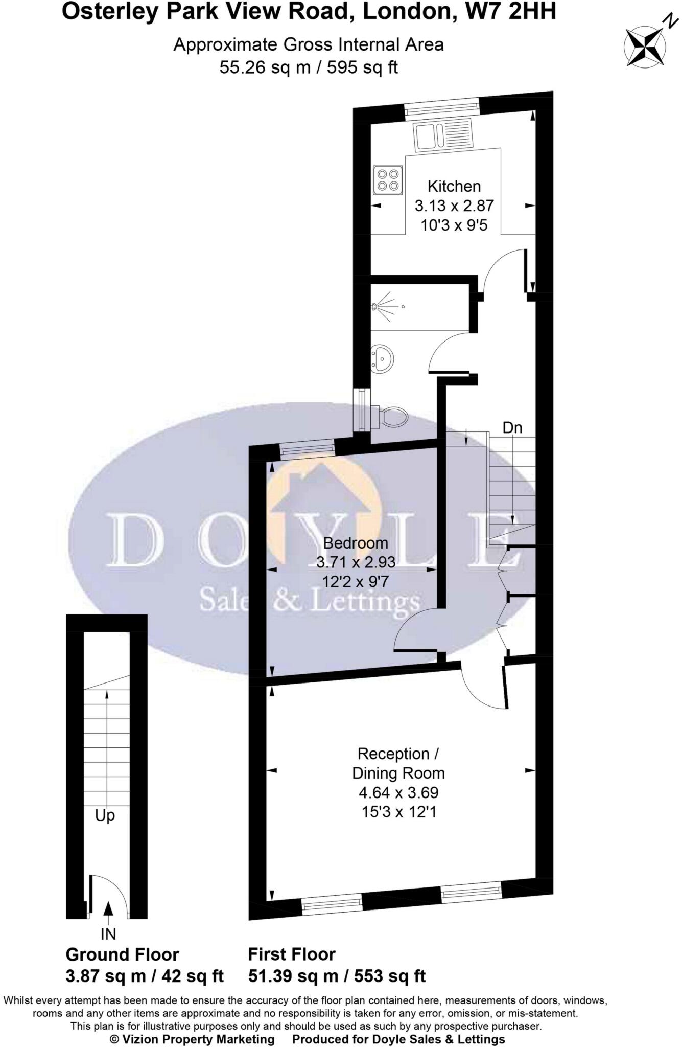 Osterley Park View Road, Hanwell, W7 floorplan