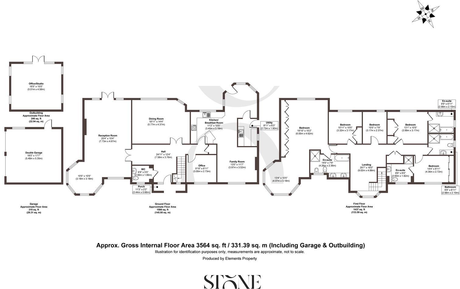 Pilgrims Way, Reigate floorplan