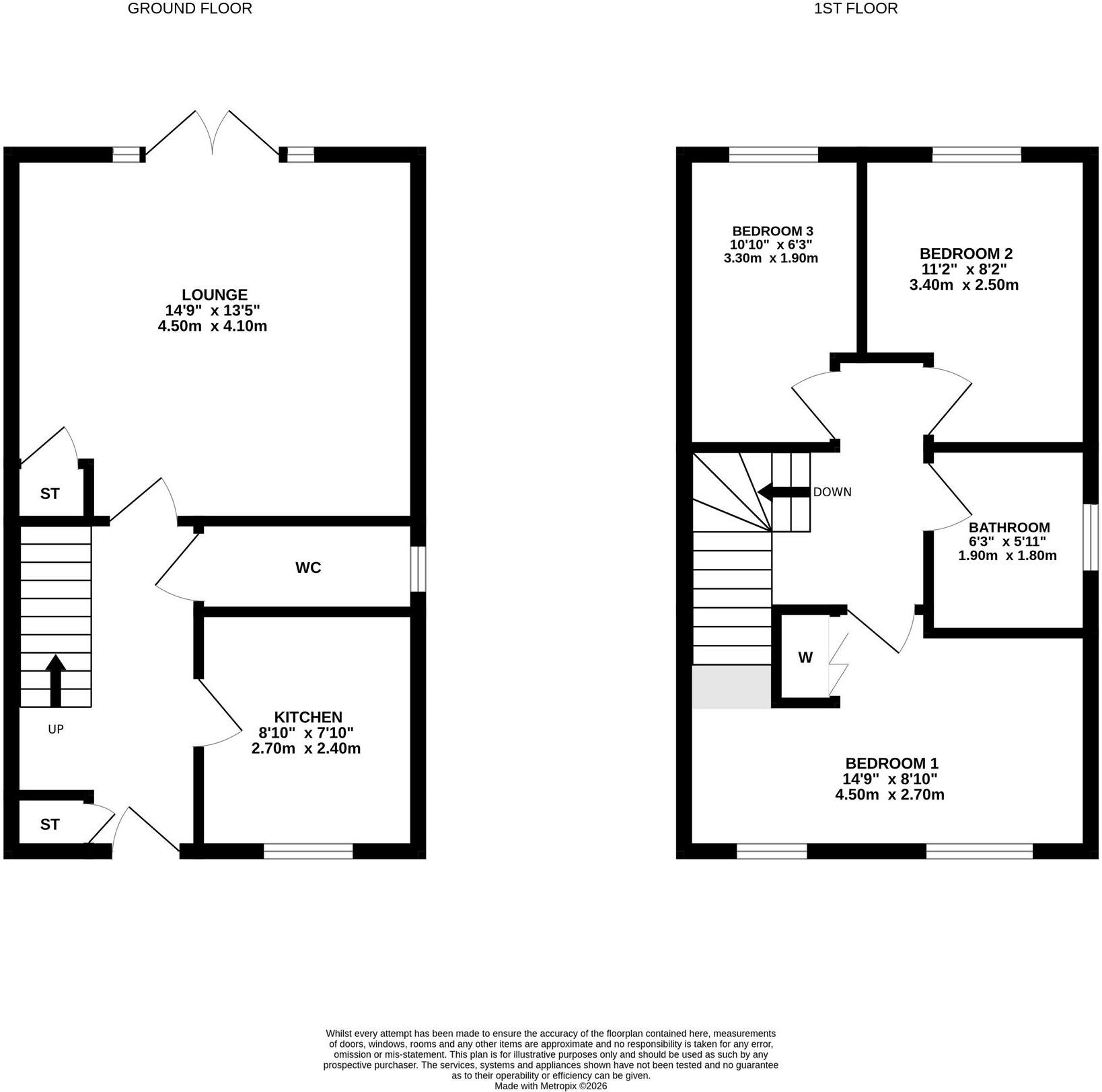 Blane Crescent, Dunfermline, KY11 floorplan