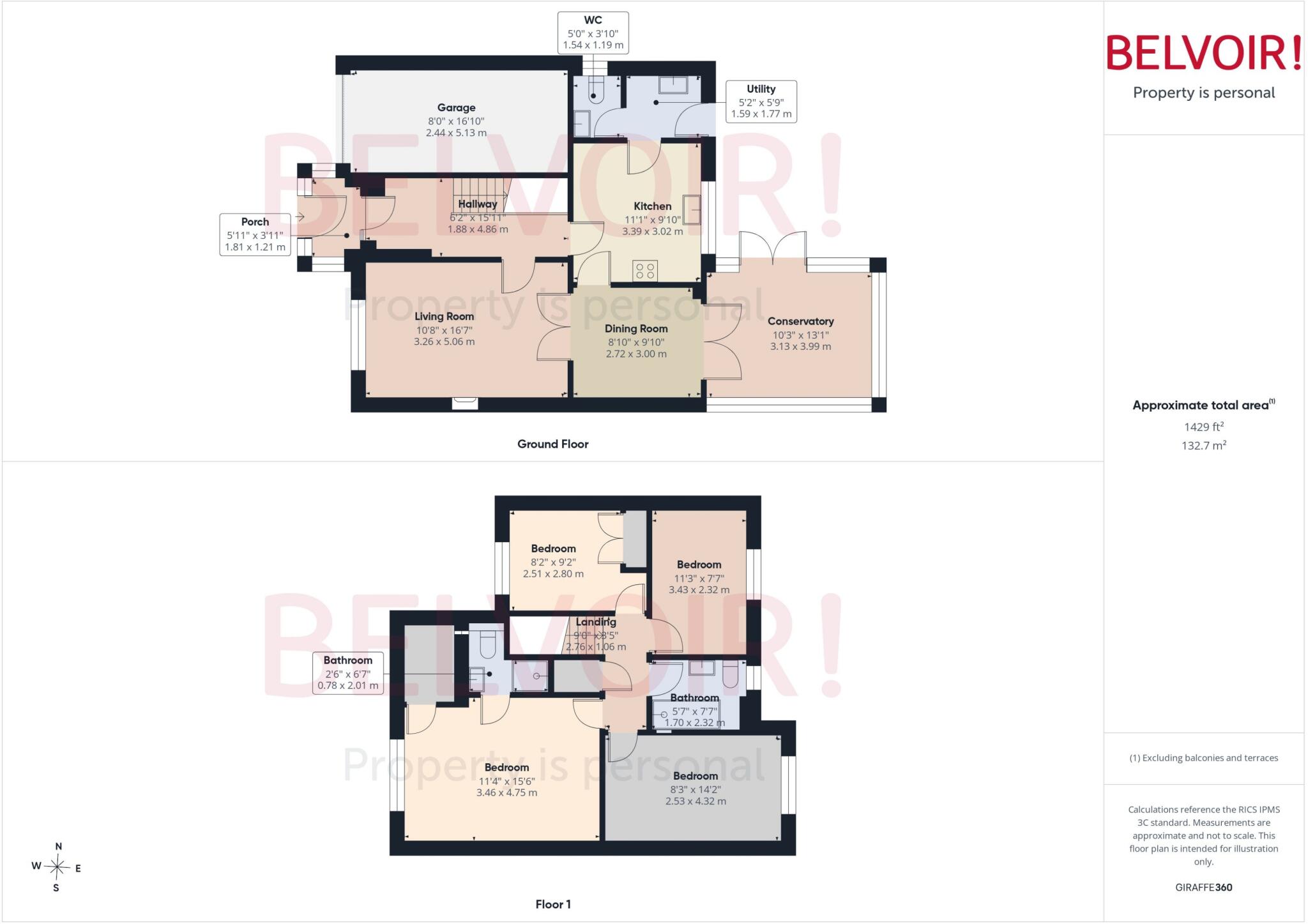 Ryeland Close, Lightwood, Stoke On Trent, ST3 floorplan