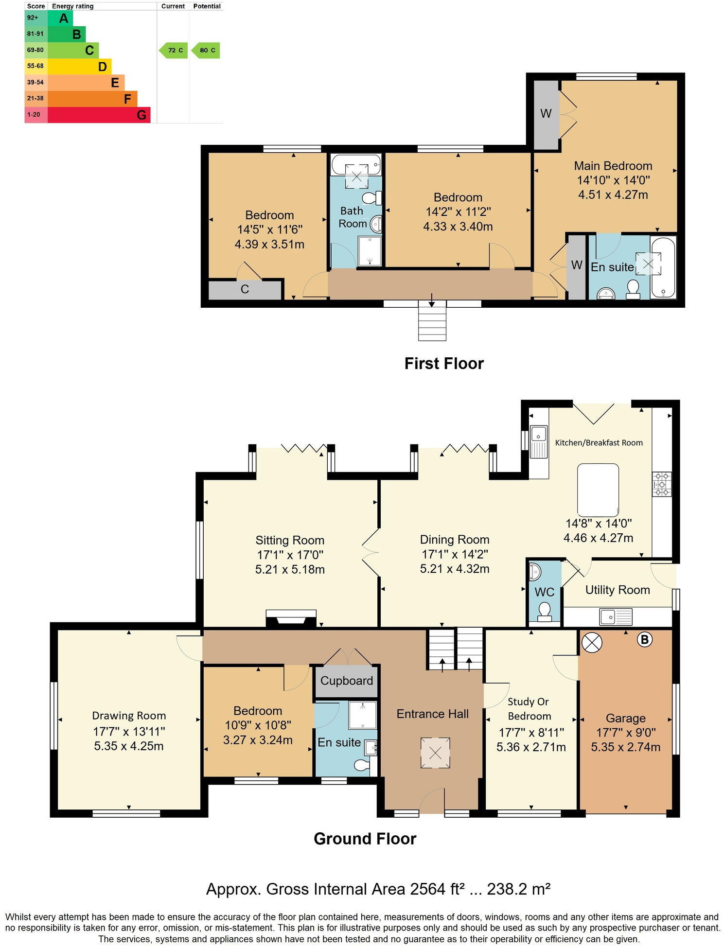 Fielden Lane, Crowborough floorplan