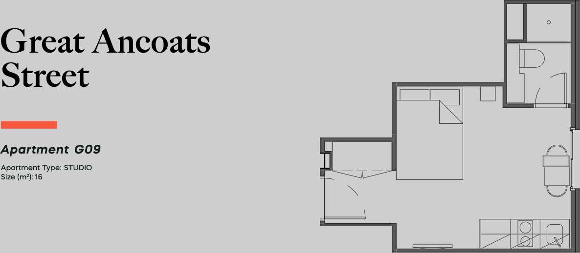 Great Ancoats Street, Manchester floorplan