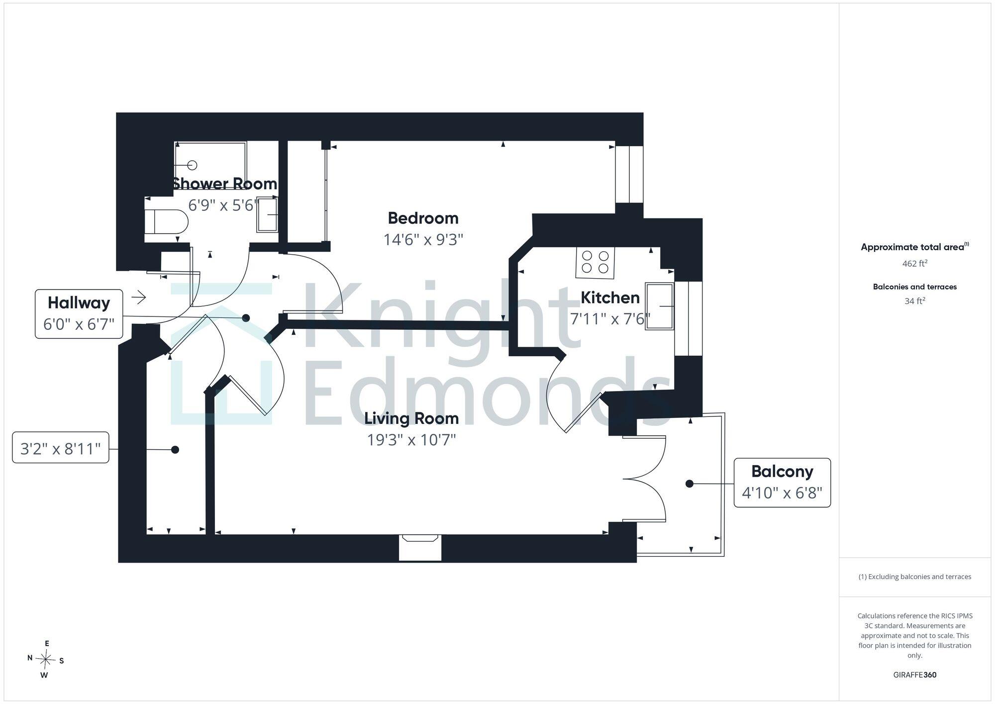King Street, Kings Lodge, ME14 floorplan