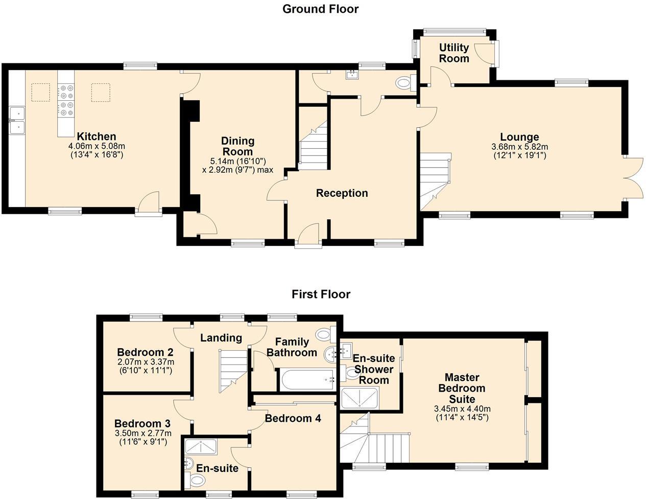 Tyn Y Coed, Dyffryn Ardudwy floorplan