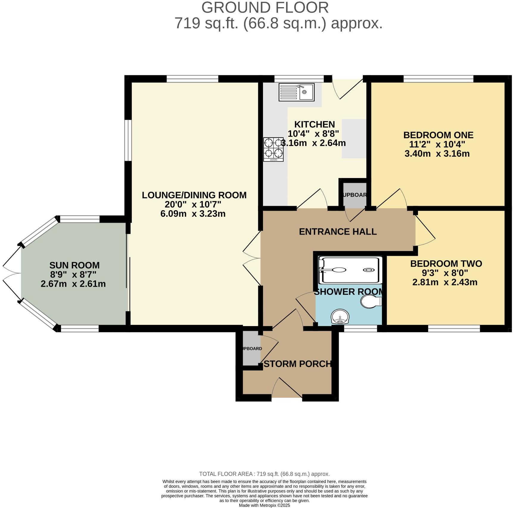 Ludcombe, Denmead floorplan