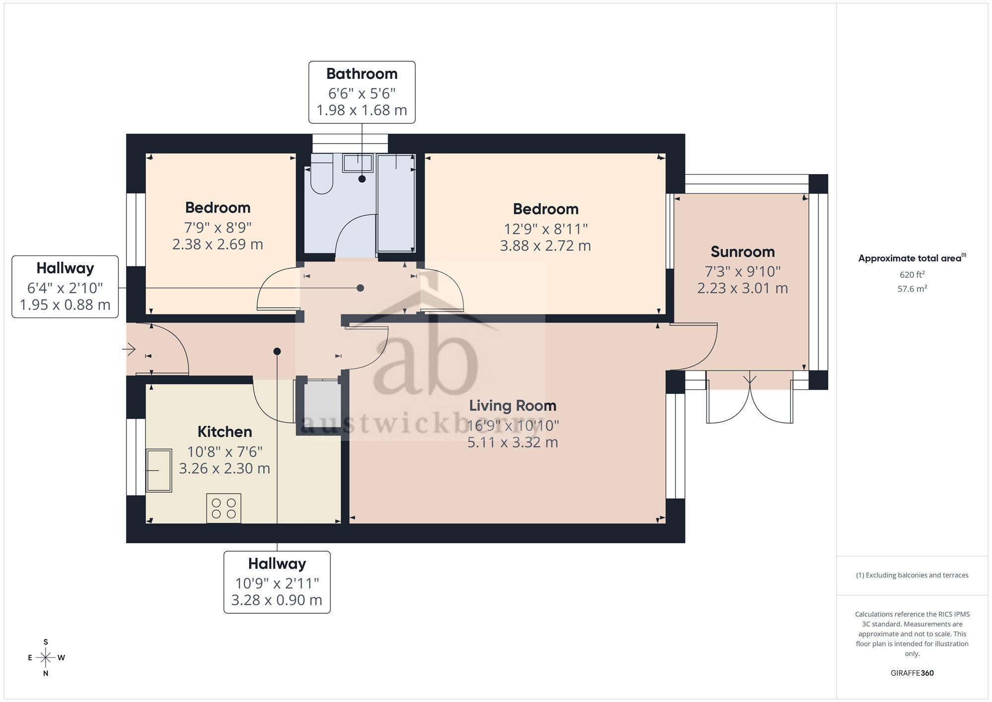 Trinity Close, Kesgrave floorplan