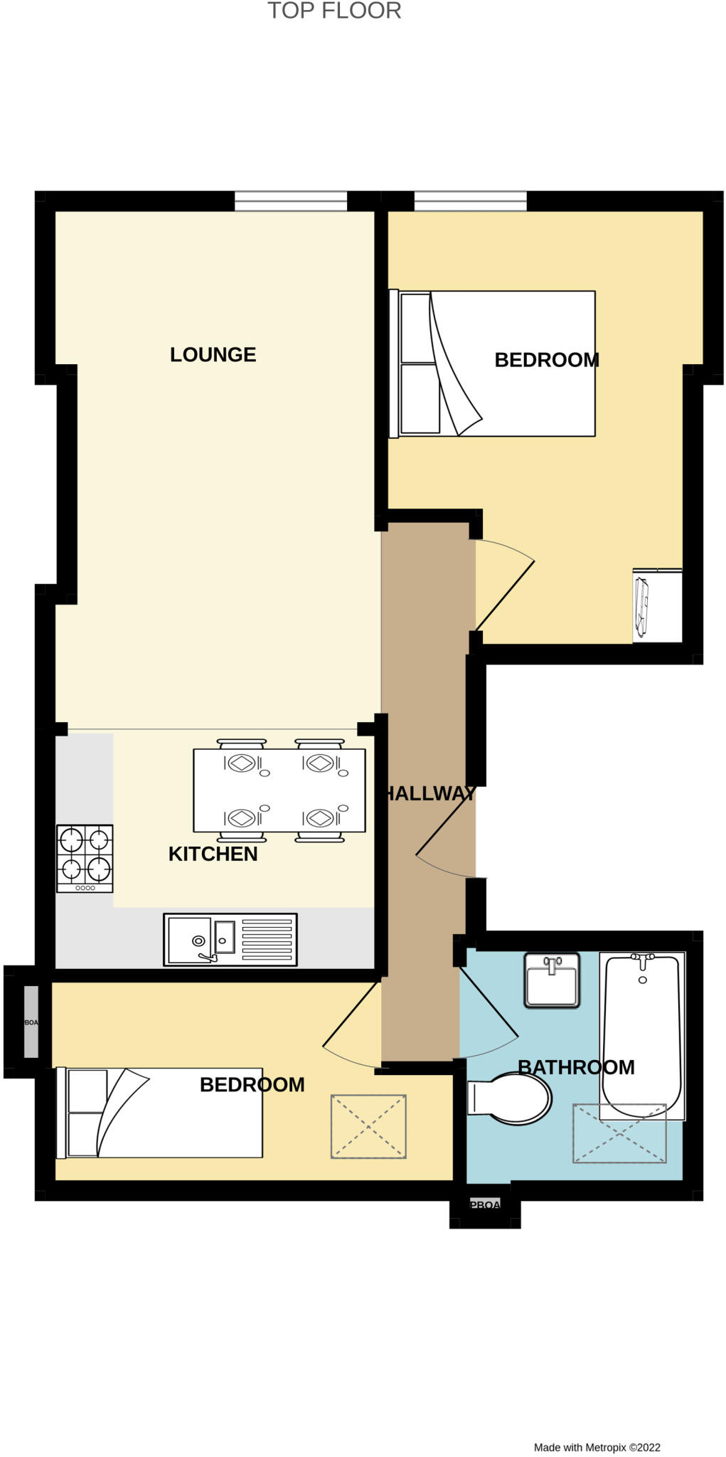 Poole Road, Westbourne BH4 floorplan