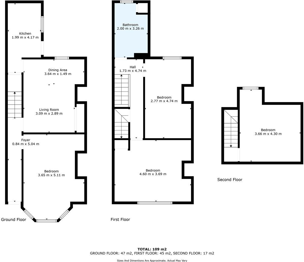 69 Salisbury Road, Crookes, Sheffield floorplan