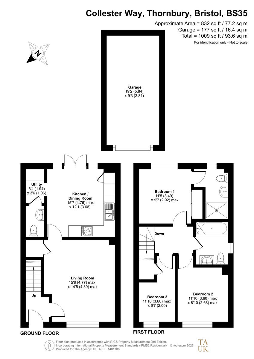 Collester Way, Bristol, BS35 floorplan
