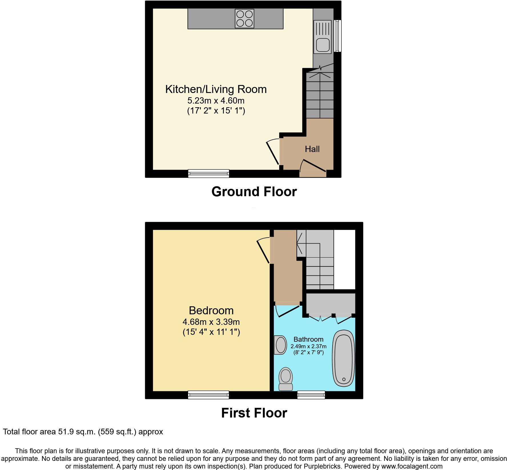 Dewhurst Road, Huddersfield, HD2 floorplan