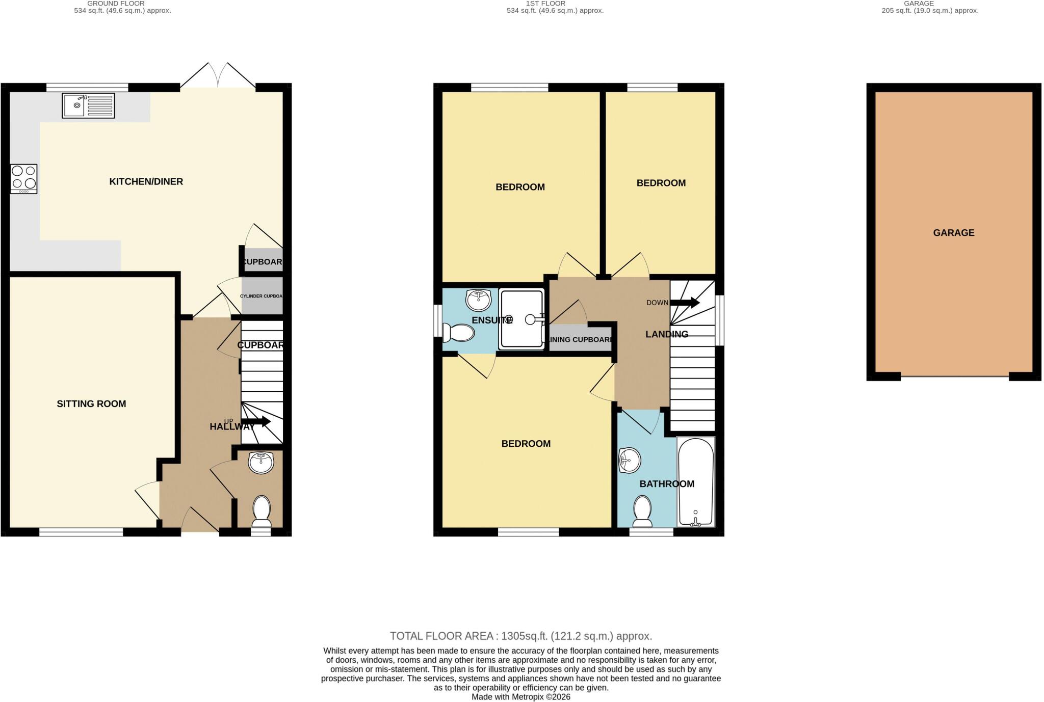 Clist Way, Hemyock floorplan