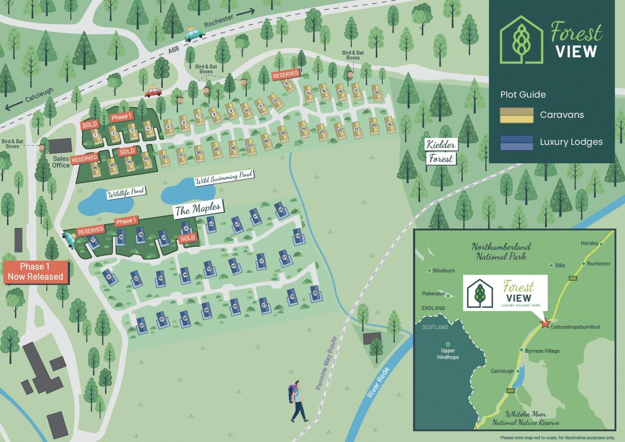 Forest View, Rochester, Nr Otterburn, NE19 floorplan