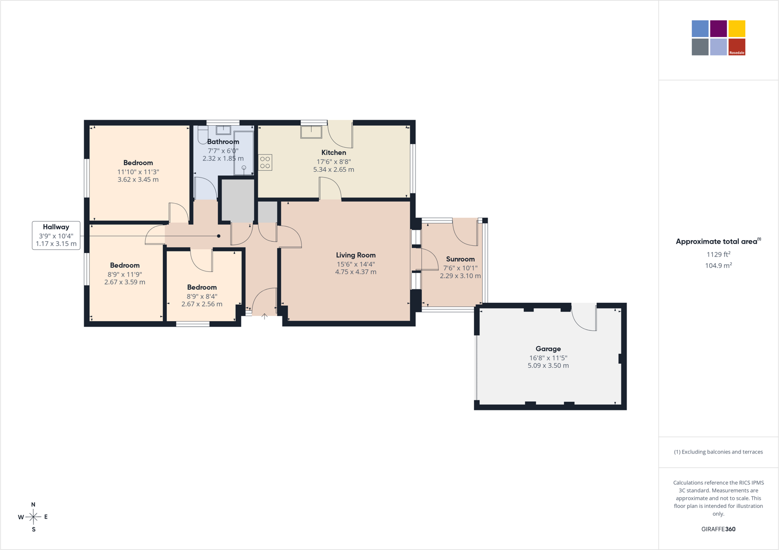 Viking Close, Bourne floorplan
